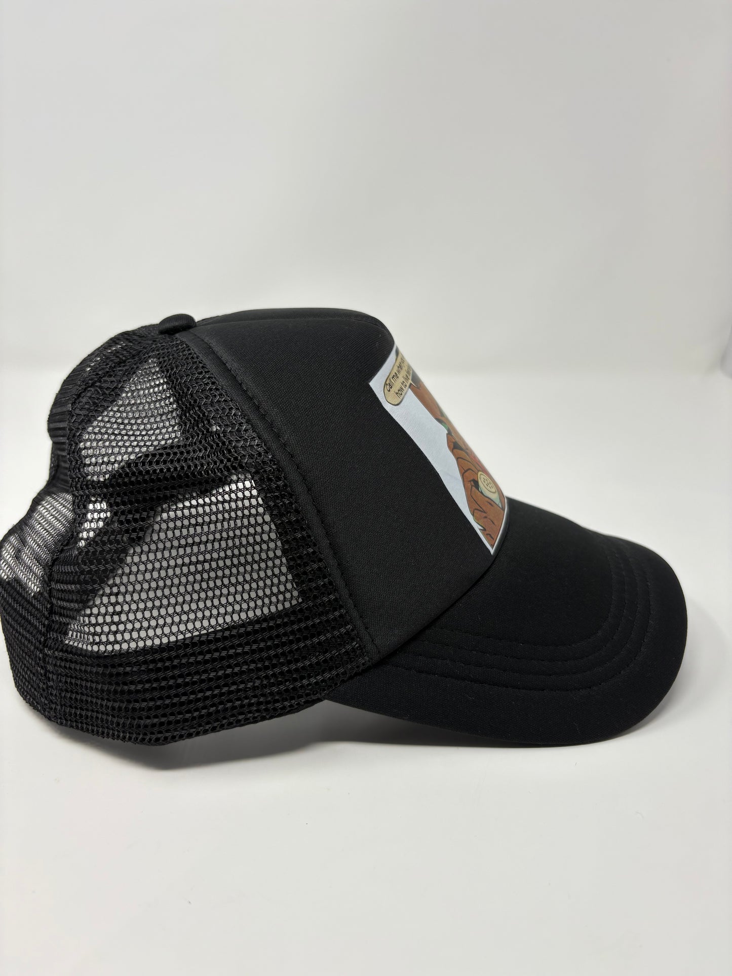“Call me when…” trucker hat (blk)