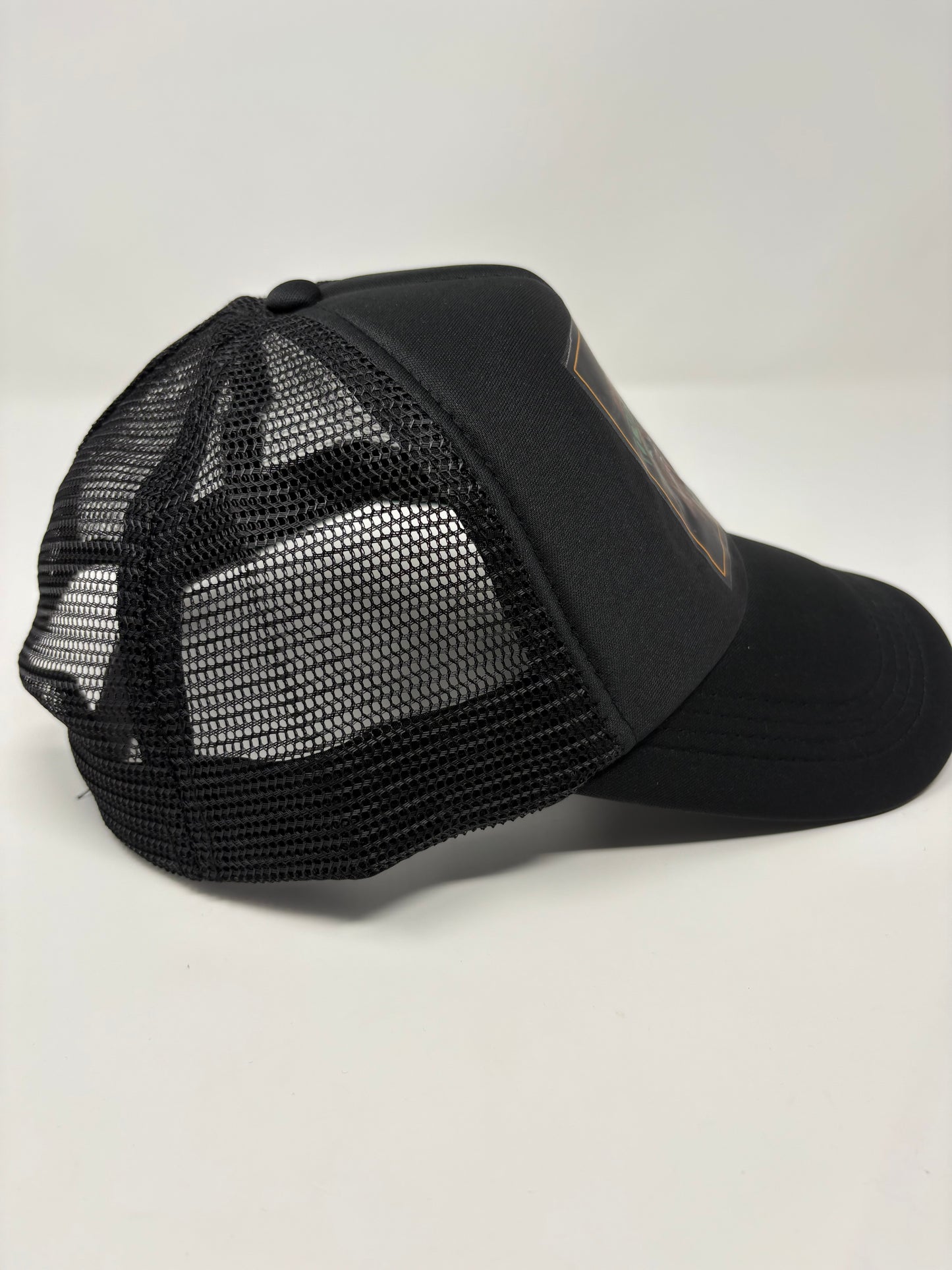“Fear is a choice” trucker (blk)