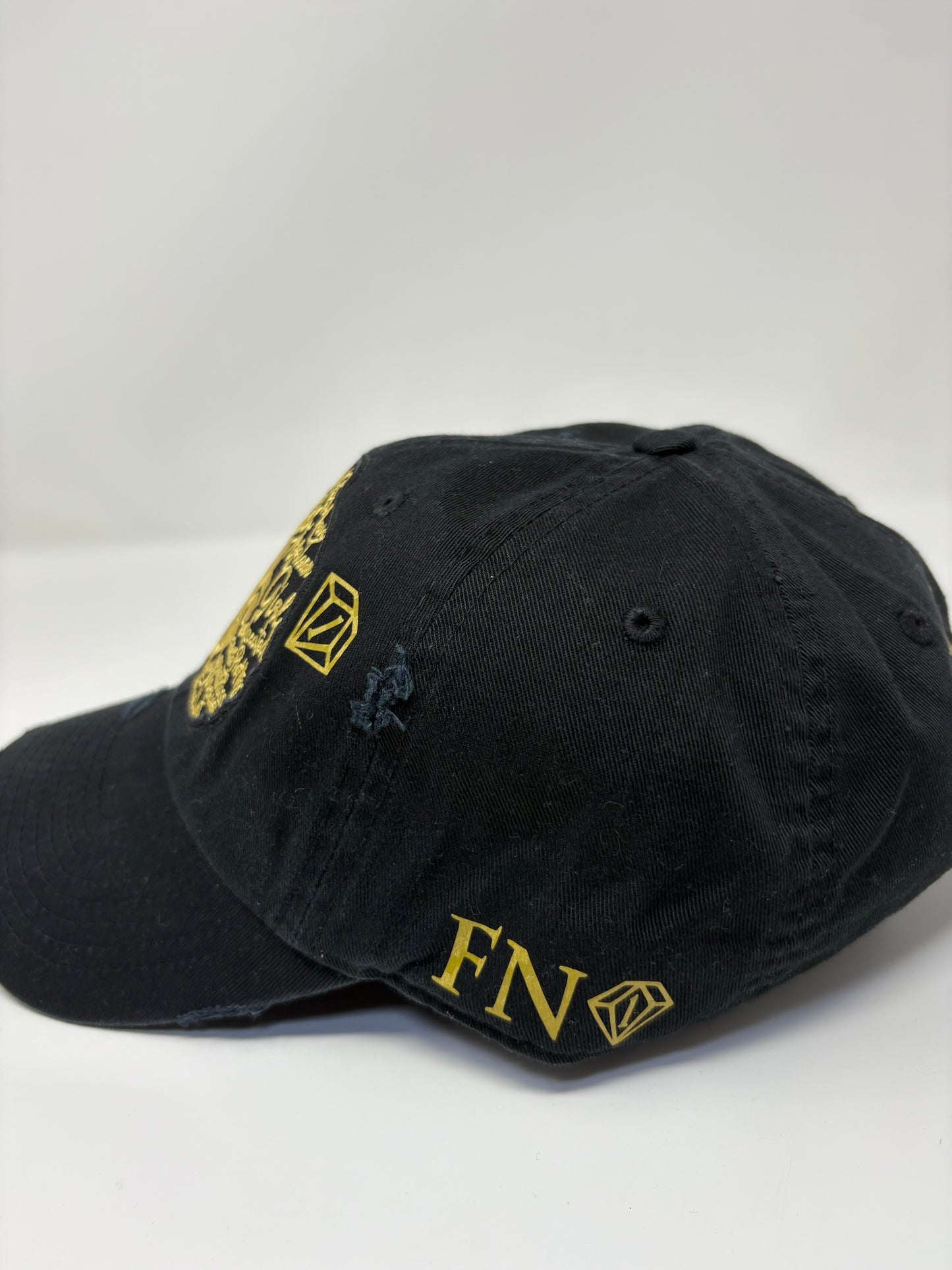 All that ( black / gold distressed)