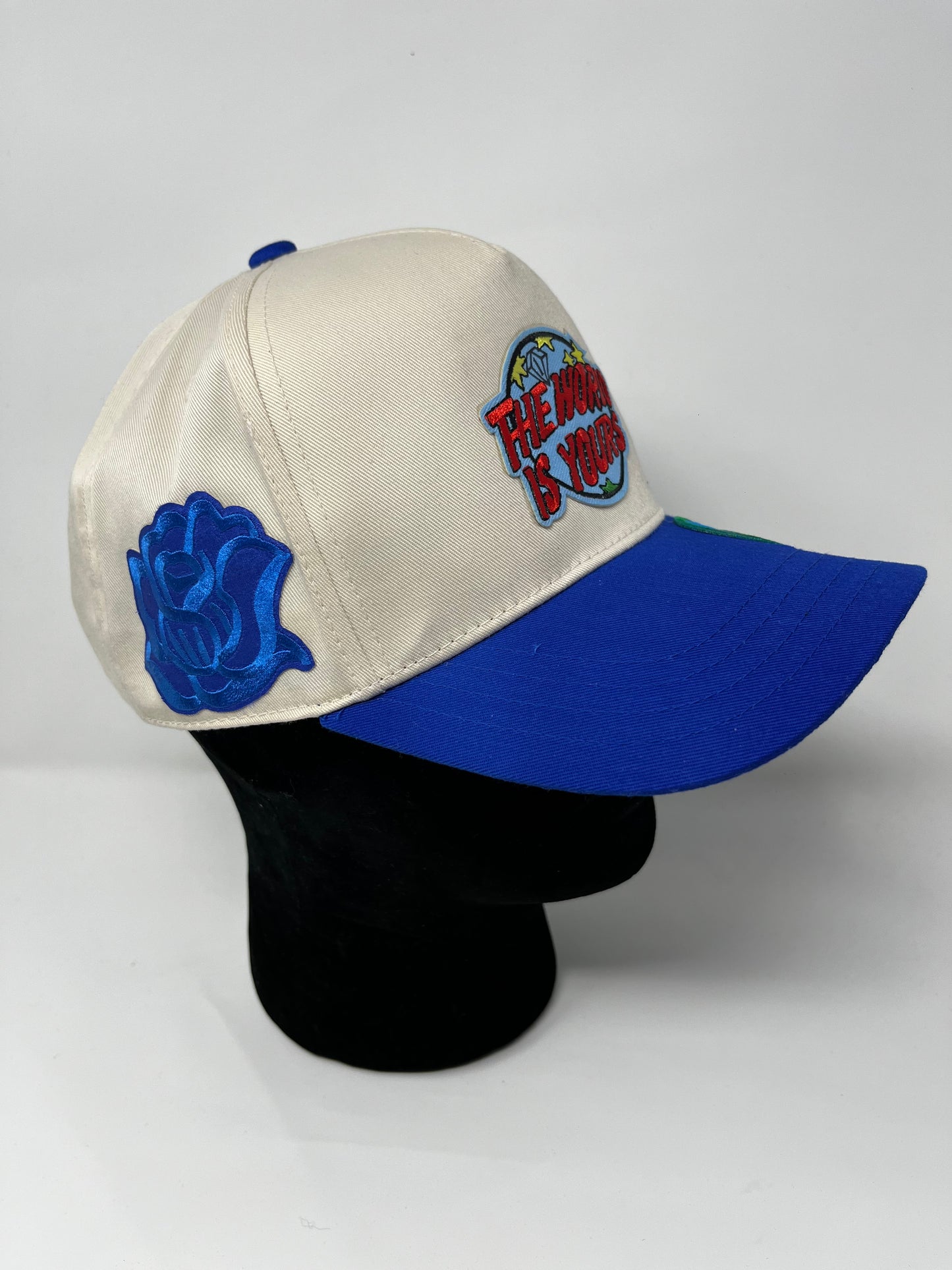 The world is yours SnapBack (blue)