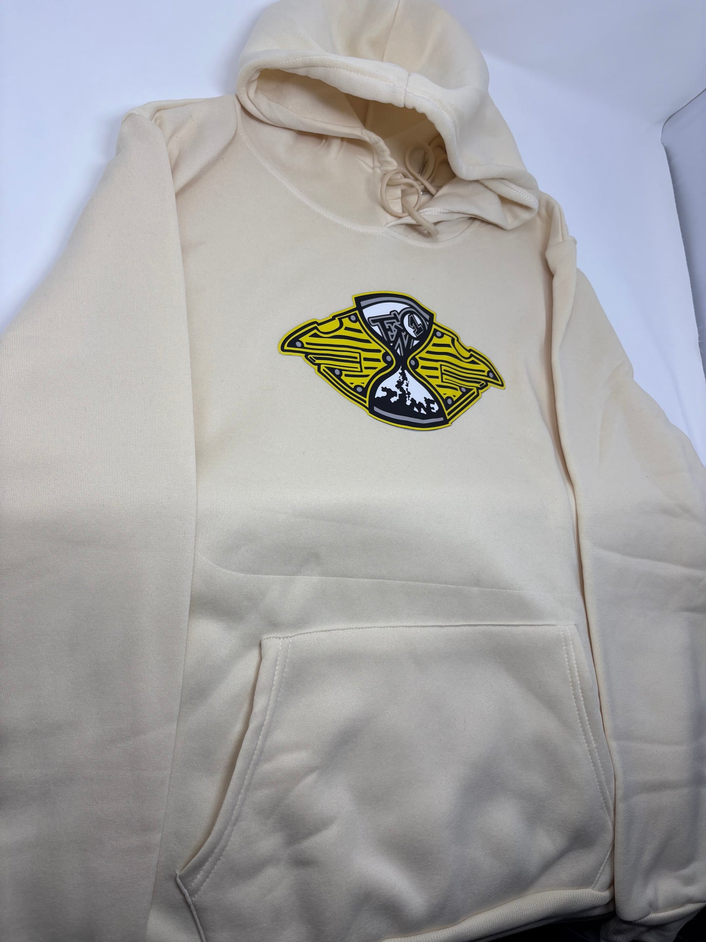 Waste no time hoodie (nude)