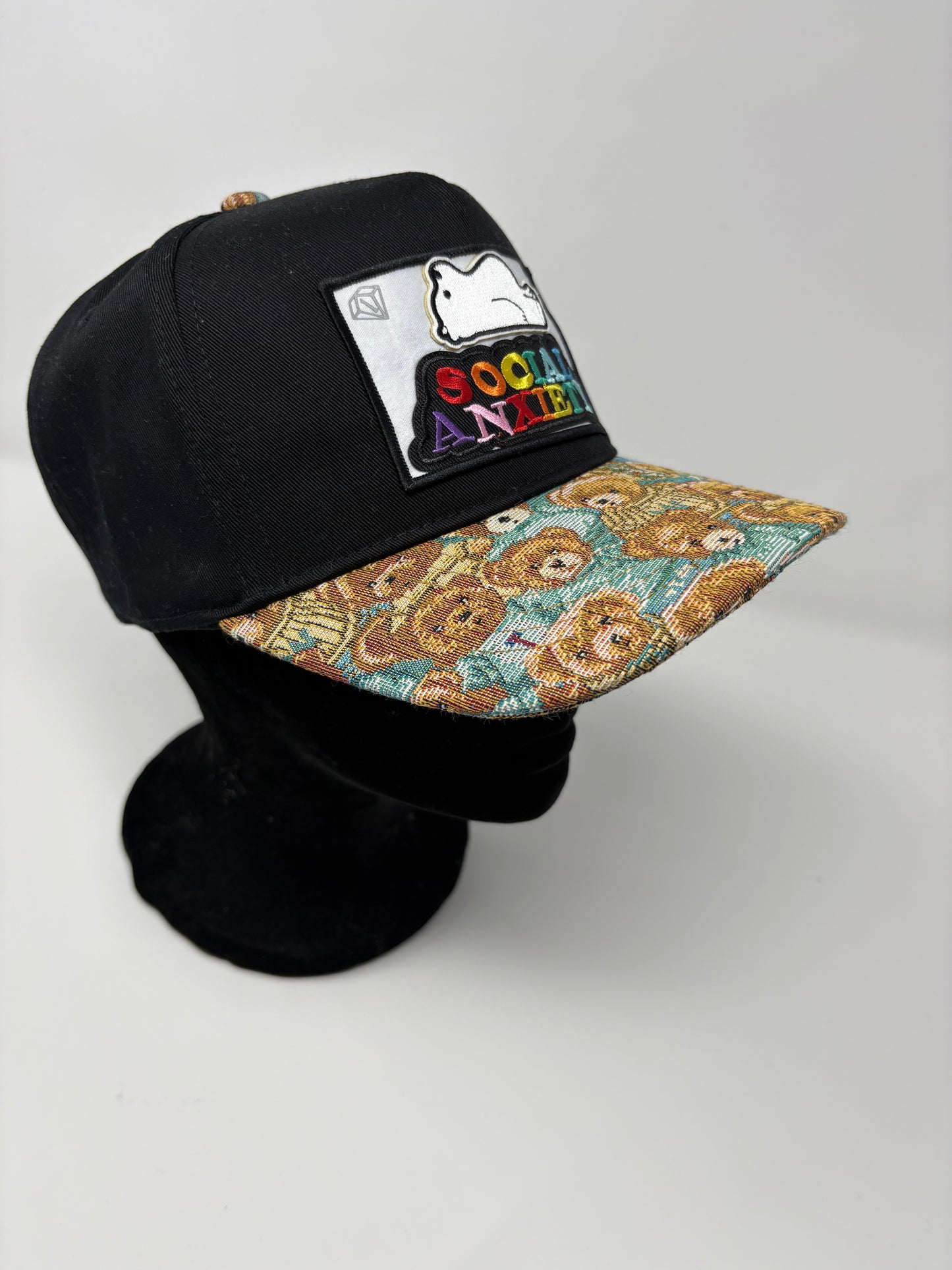 Social anxiety Bear SnapBack