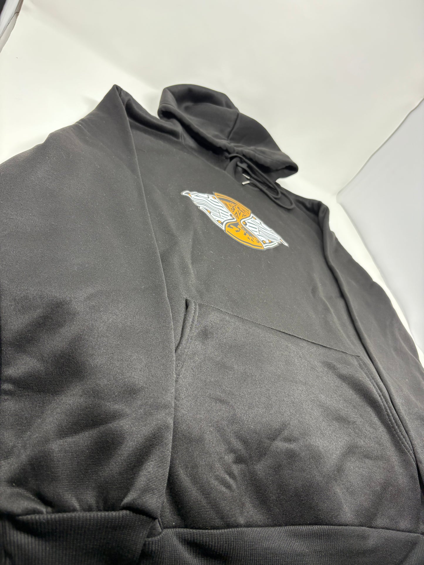 Waste no time hoodie (blk)