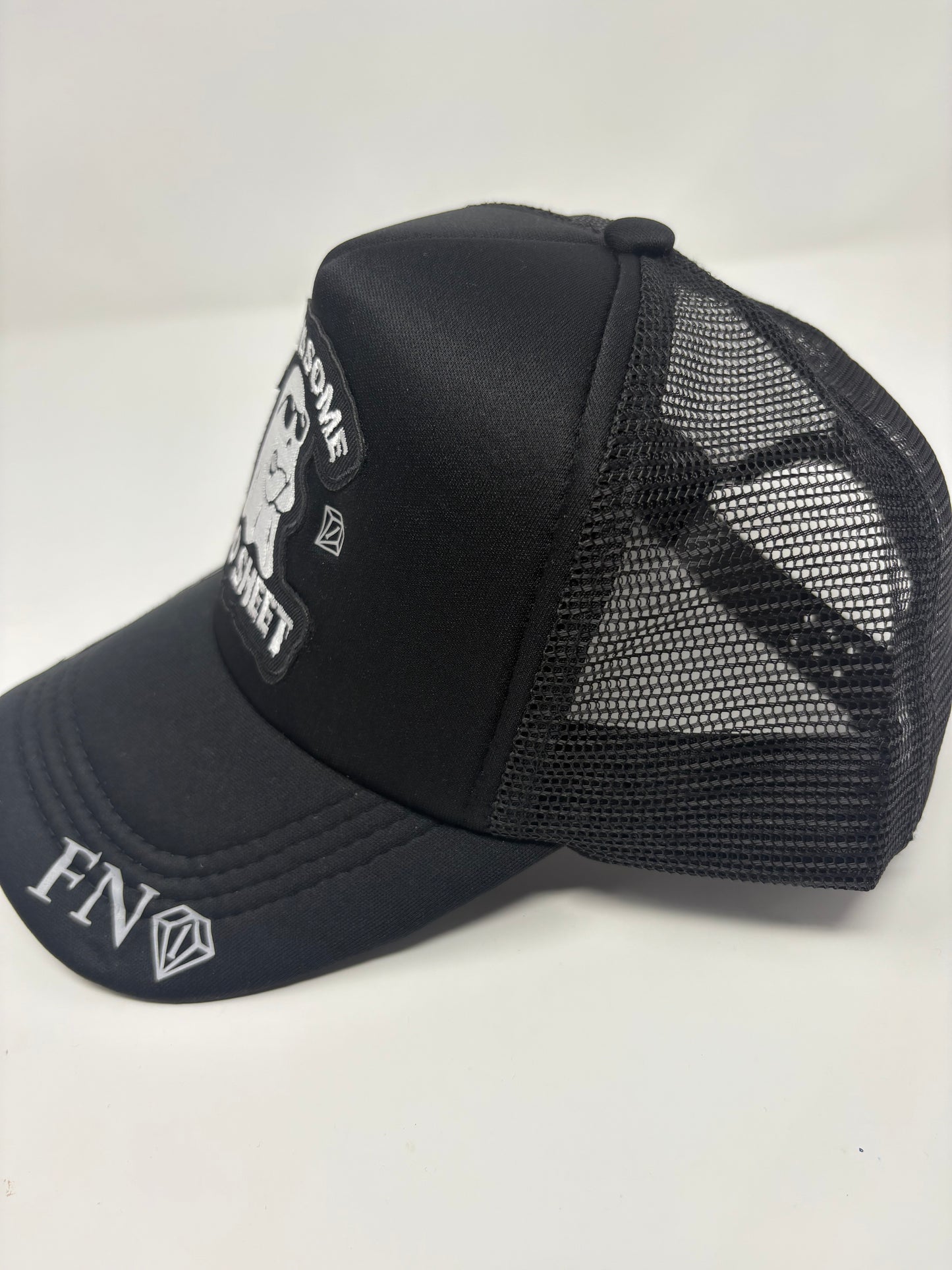 Boo sheet trucker hat