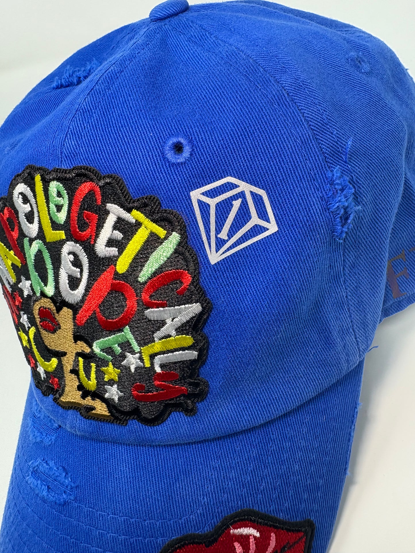 Fearless & Dope dad hat ( blue )