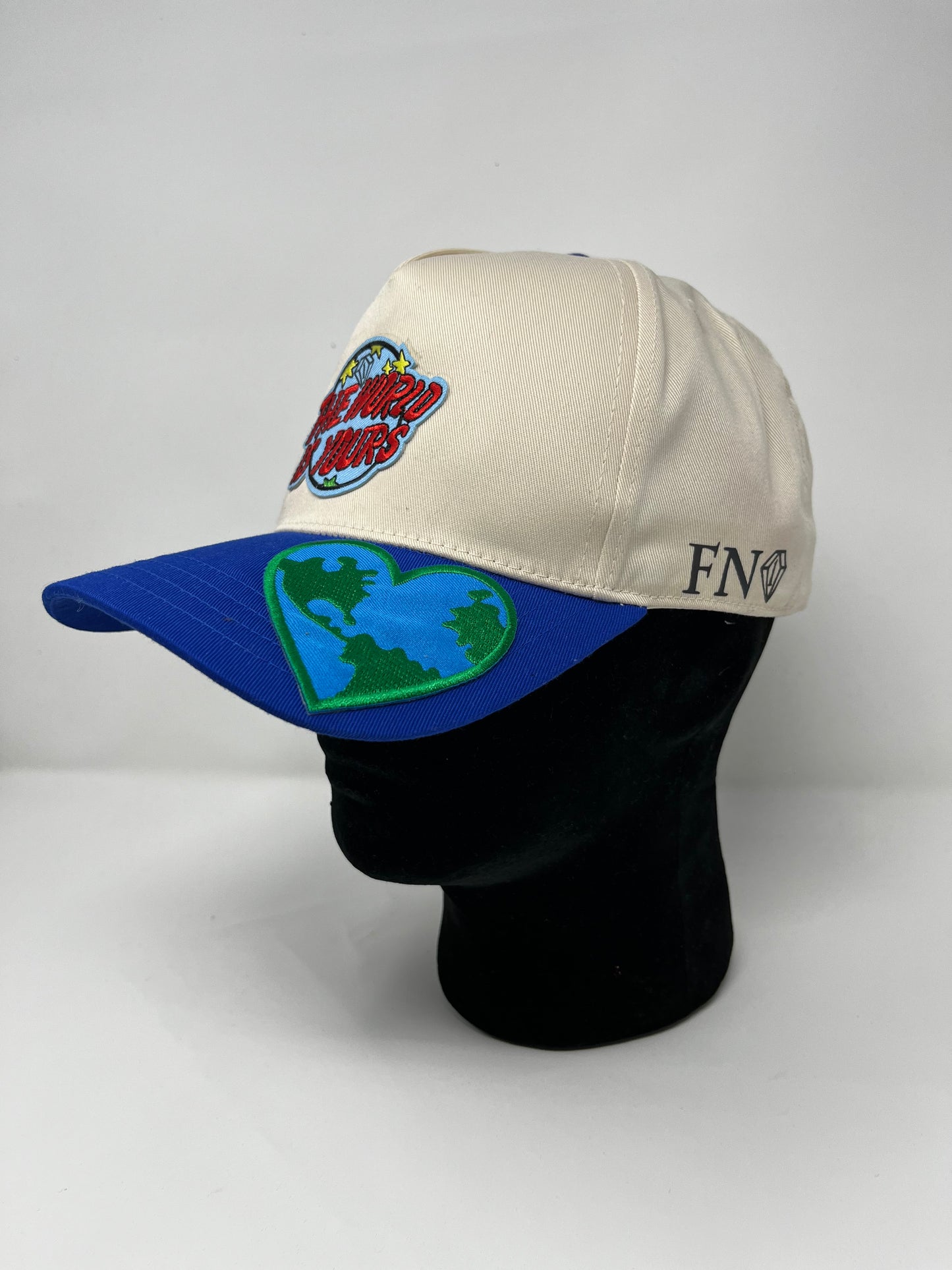 The world is yours SnapBack (blue)