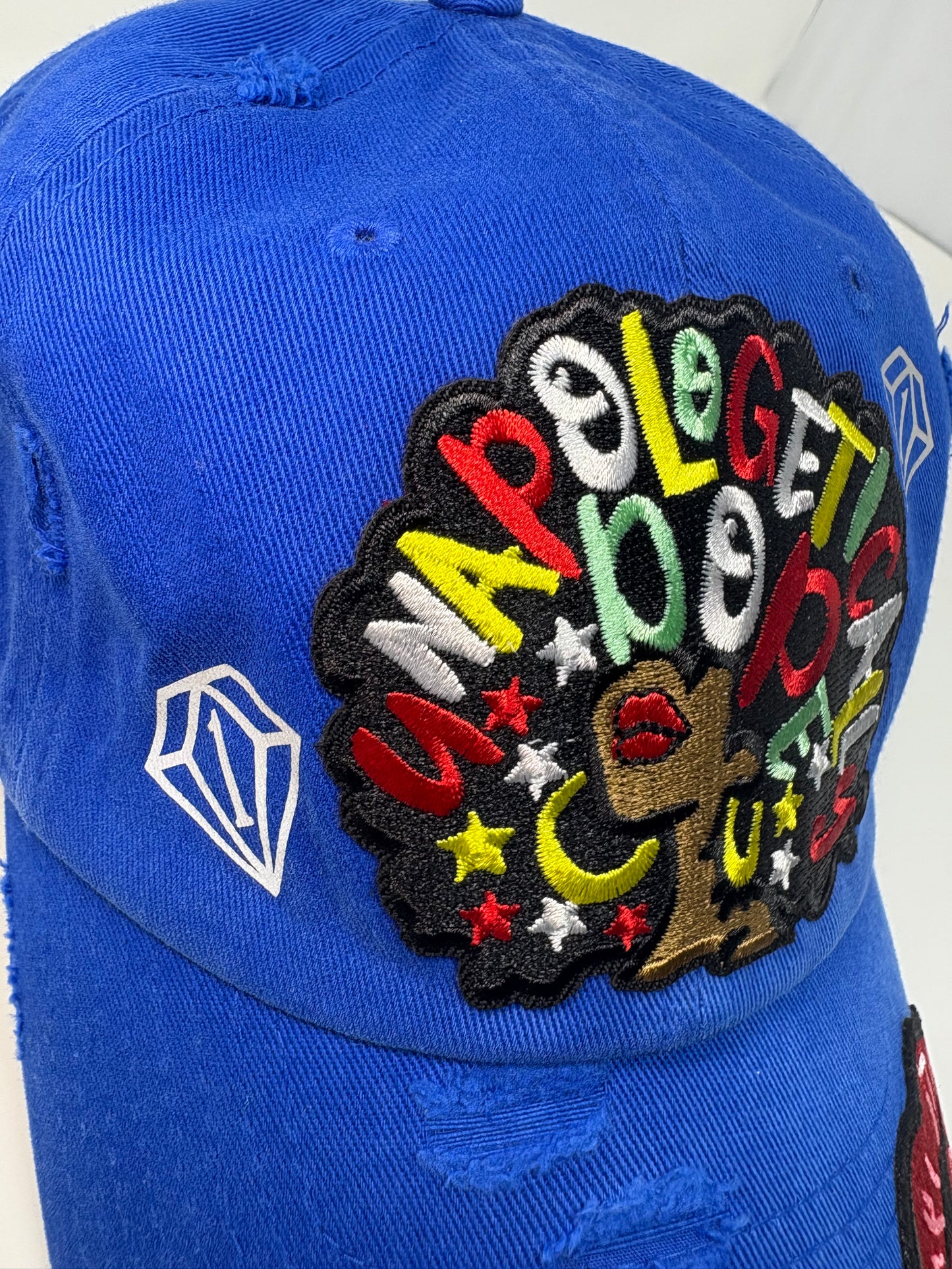 Fearless & Dope dad hat ( blue )