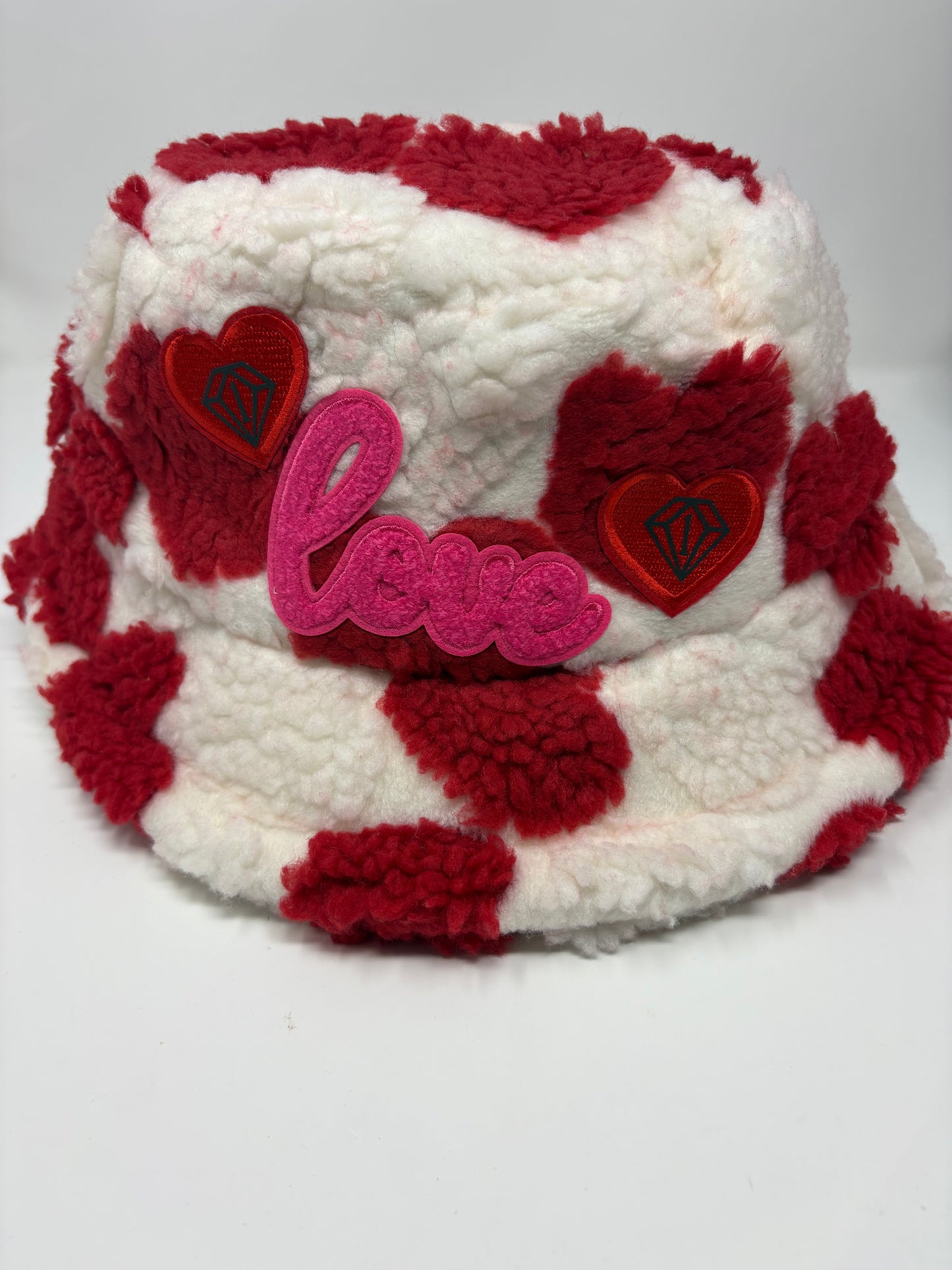 “All love” cozy plush bucket
