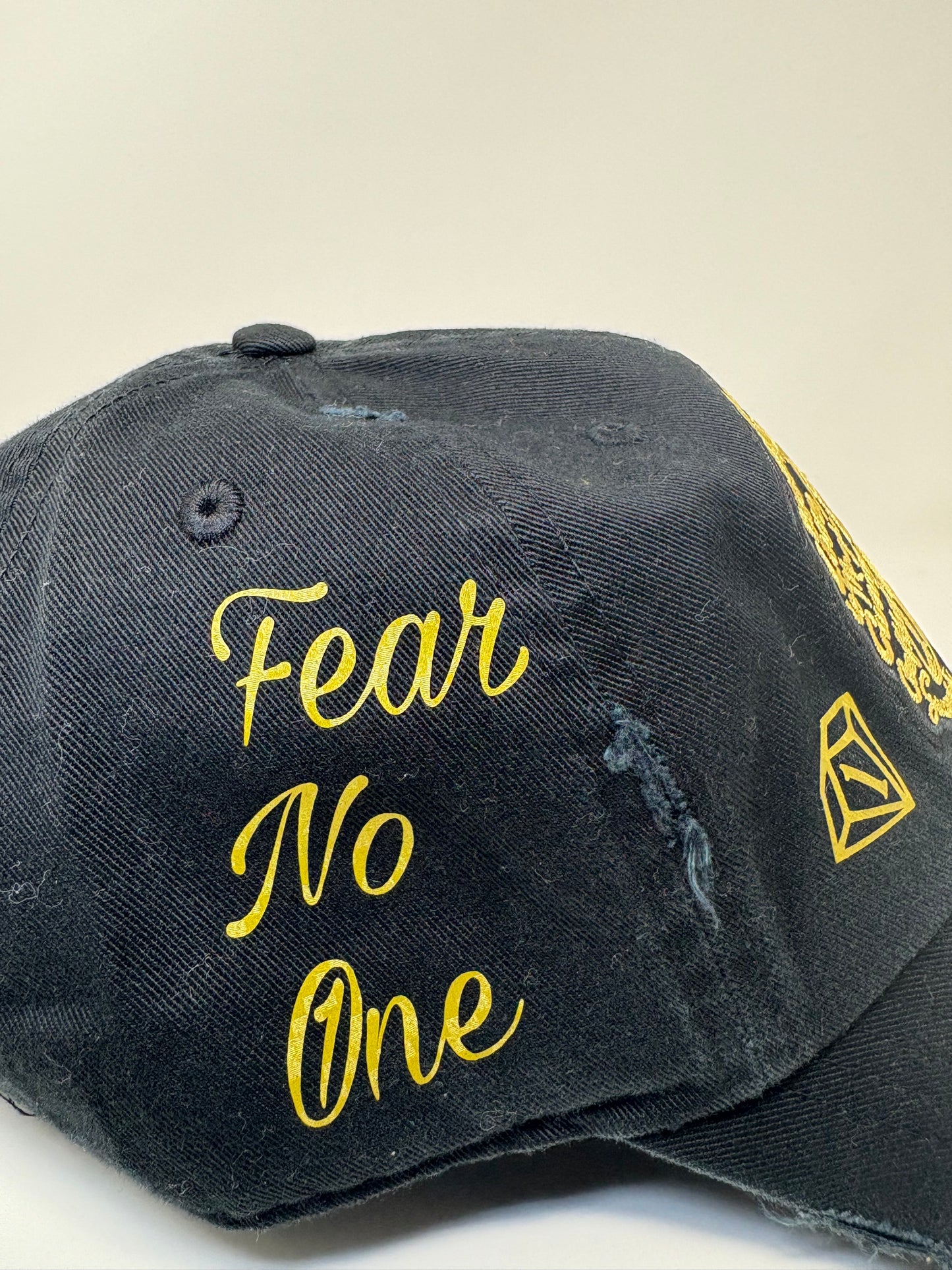 All that ( black / gold distressed)