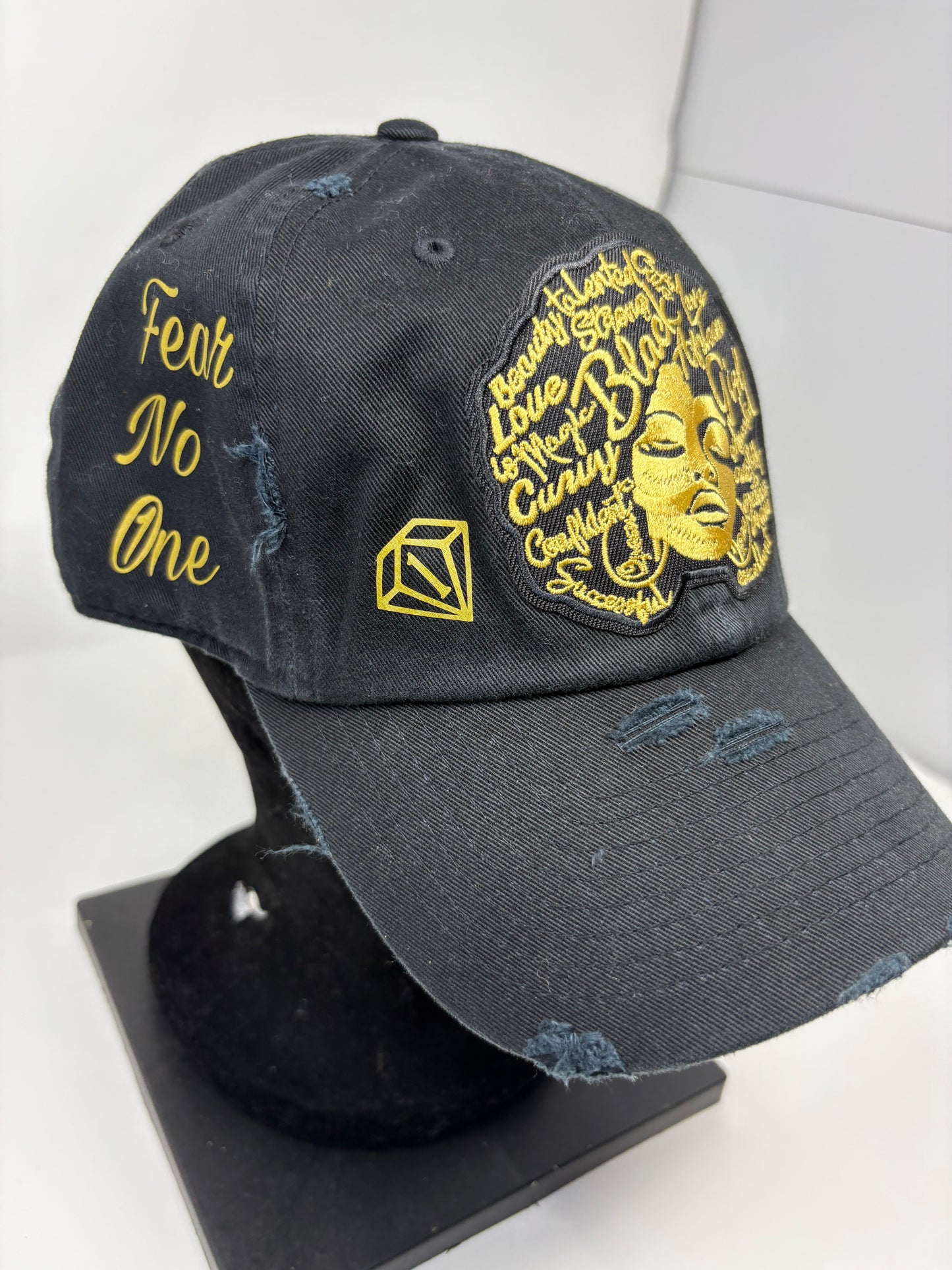 All that ( black / gold distressed)