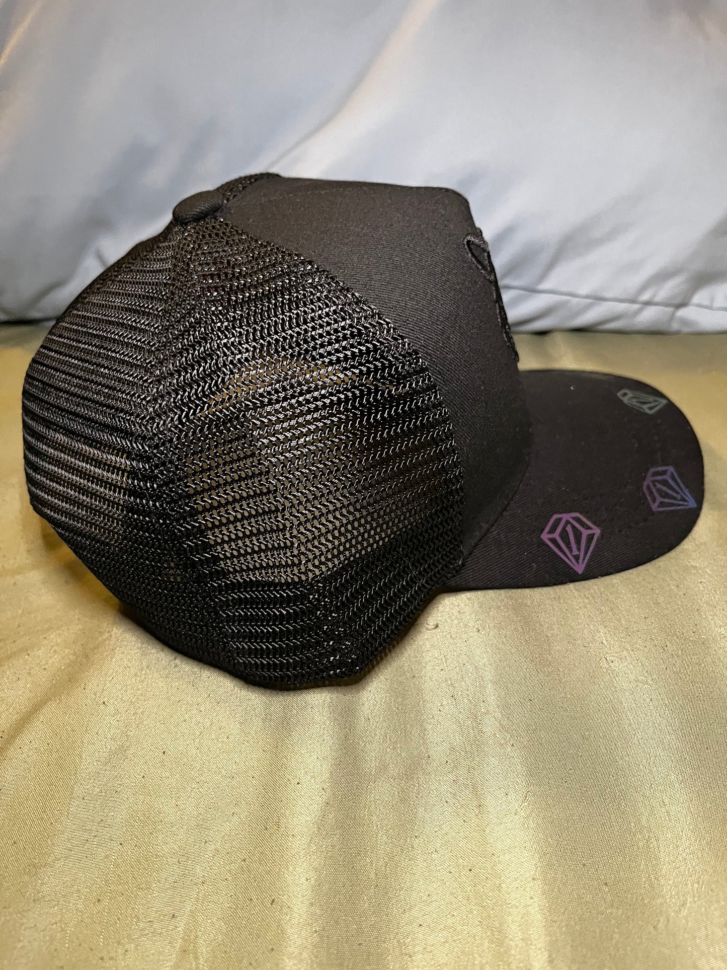 Black cat SnapBack hat