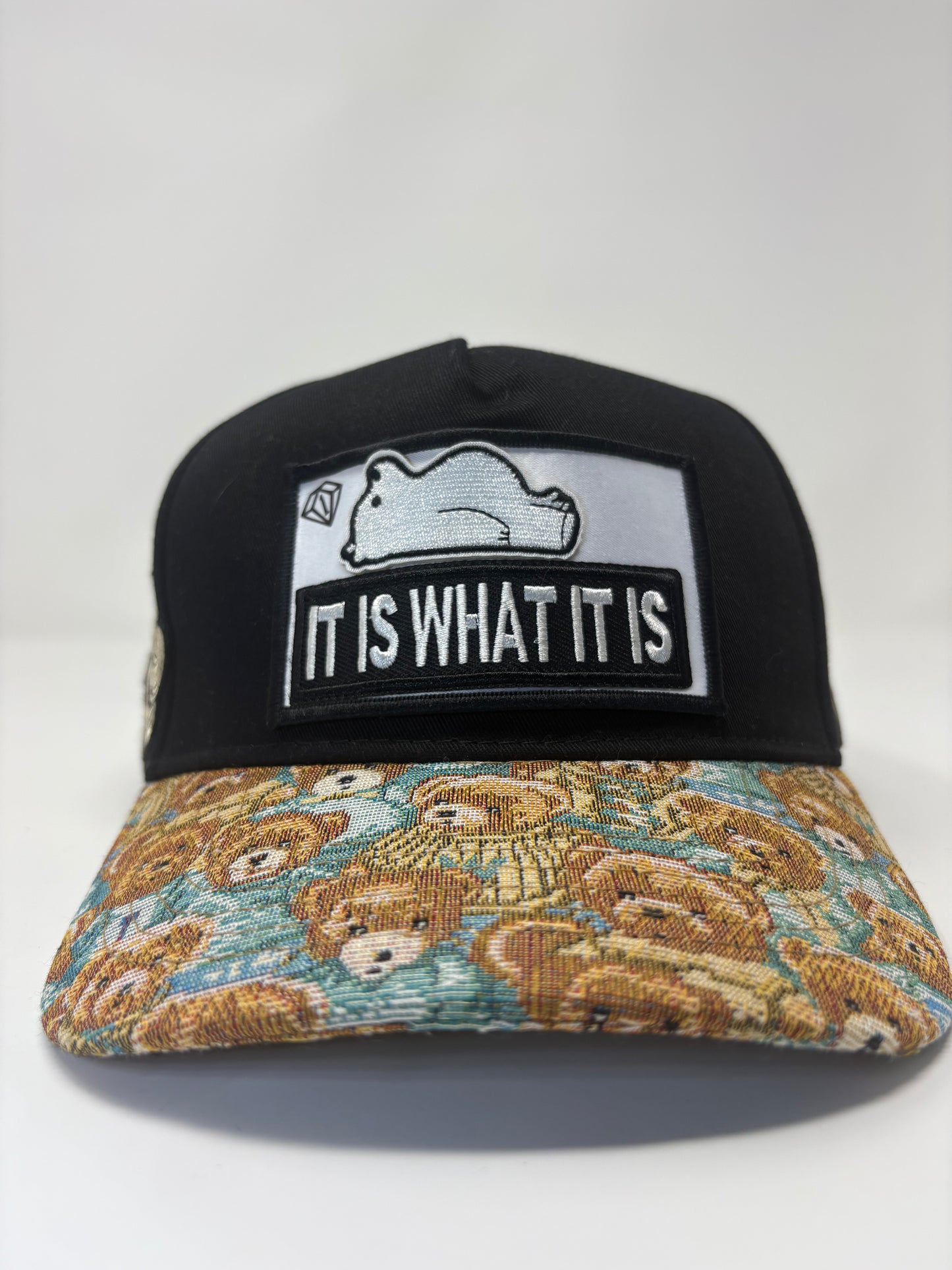 “It is what it is” bear SnapBack hat