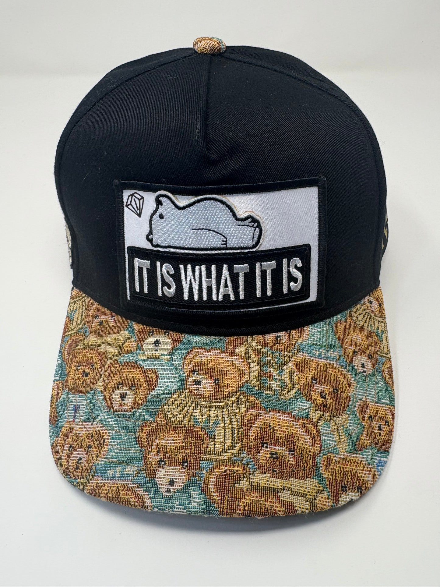 “It is what it is” bear SnapBack hat