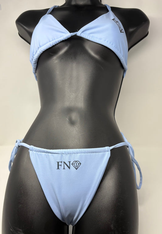FN1 x Avenue Fifteen brand bikini light blue set (s/m)