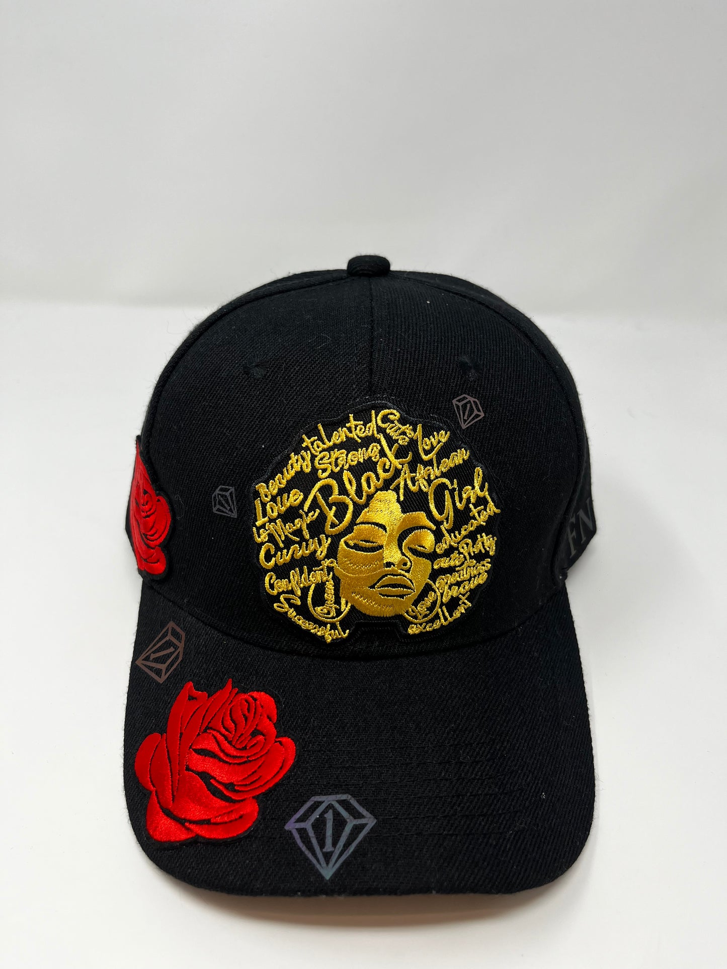 “All That” rose Queen dad hat