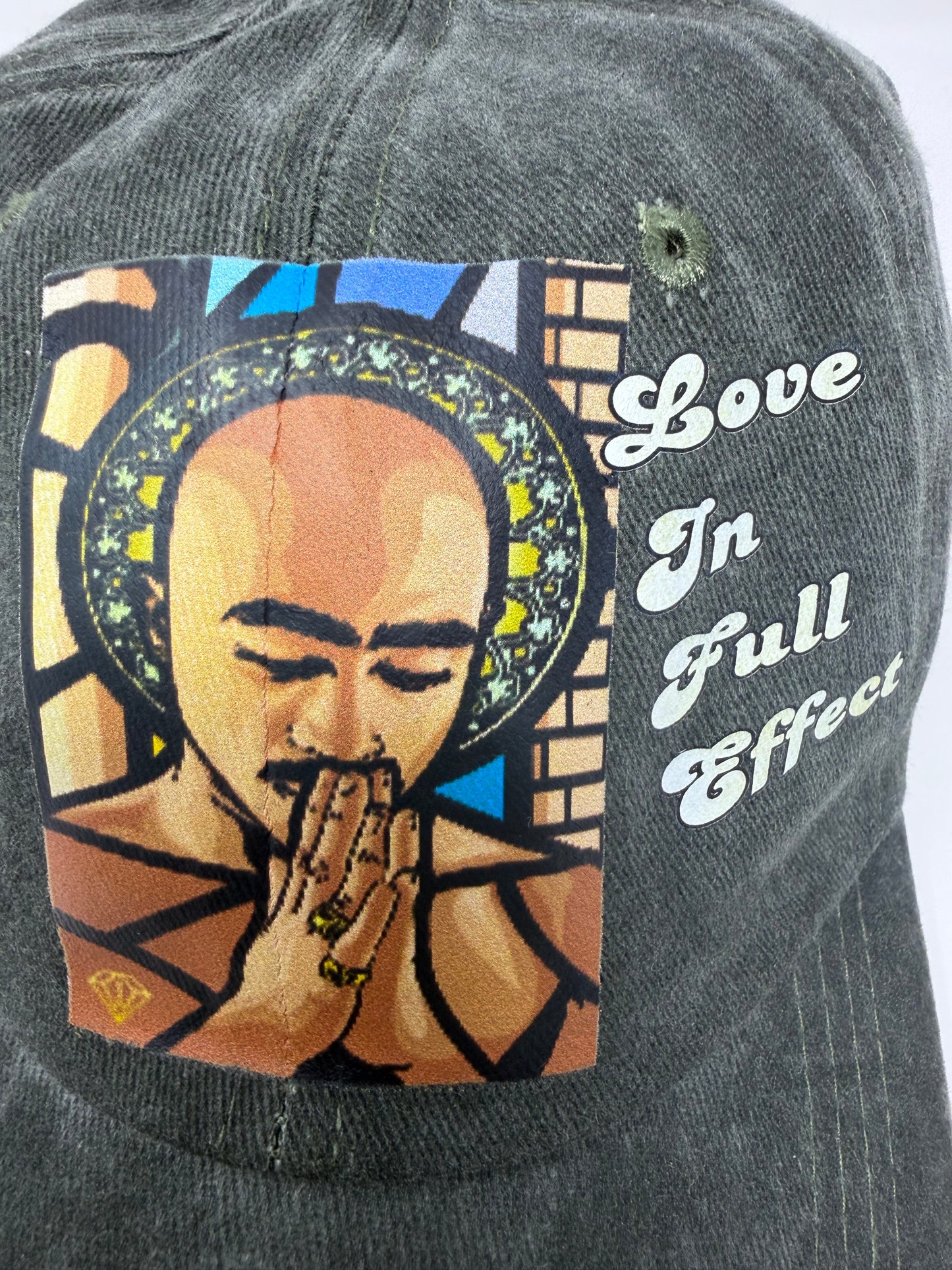 “All Eyes on me” dad Hat (charcoal Grey)