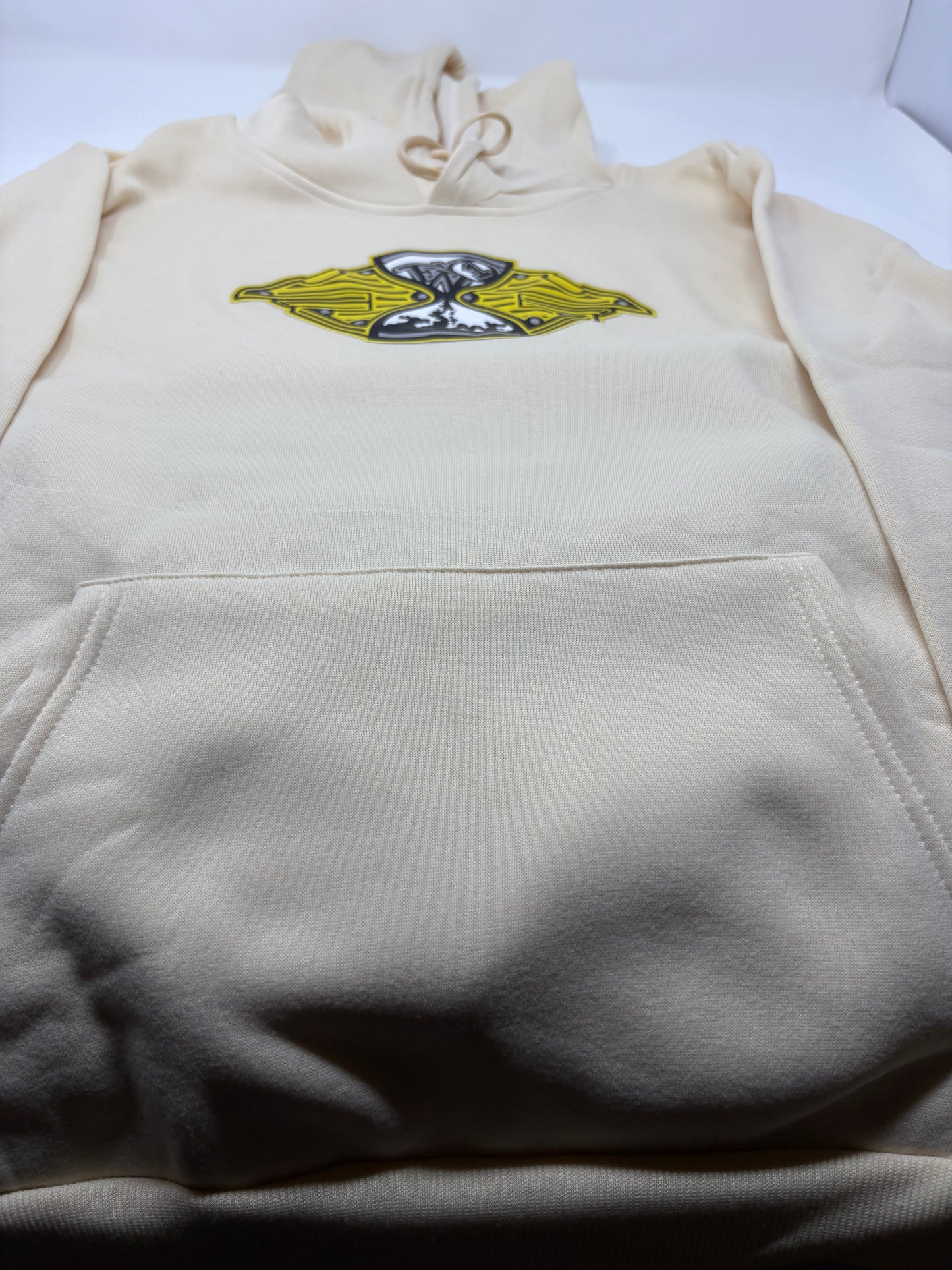 Waste no time hoodie (nude)