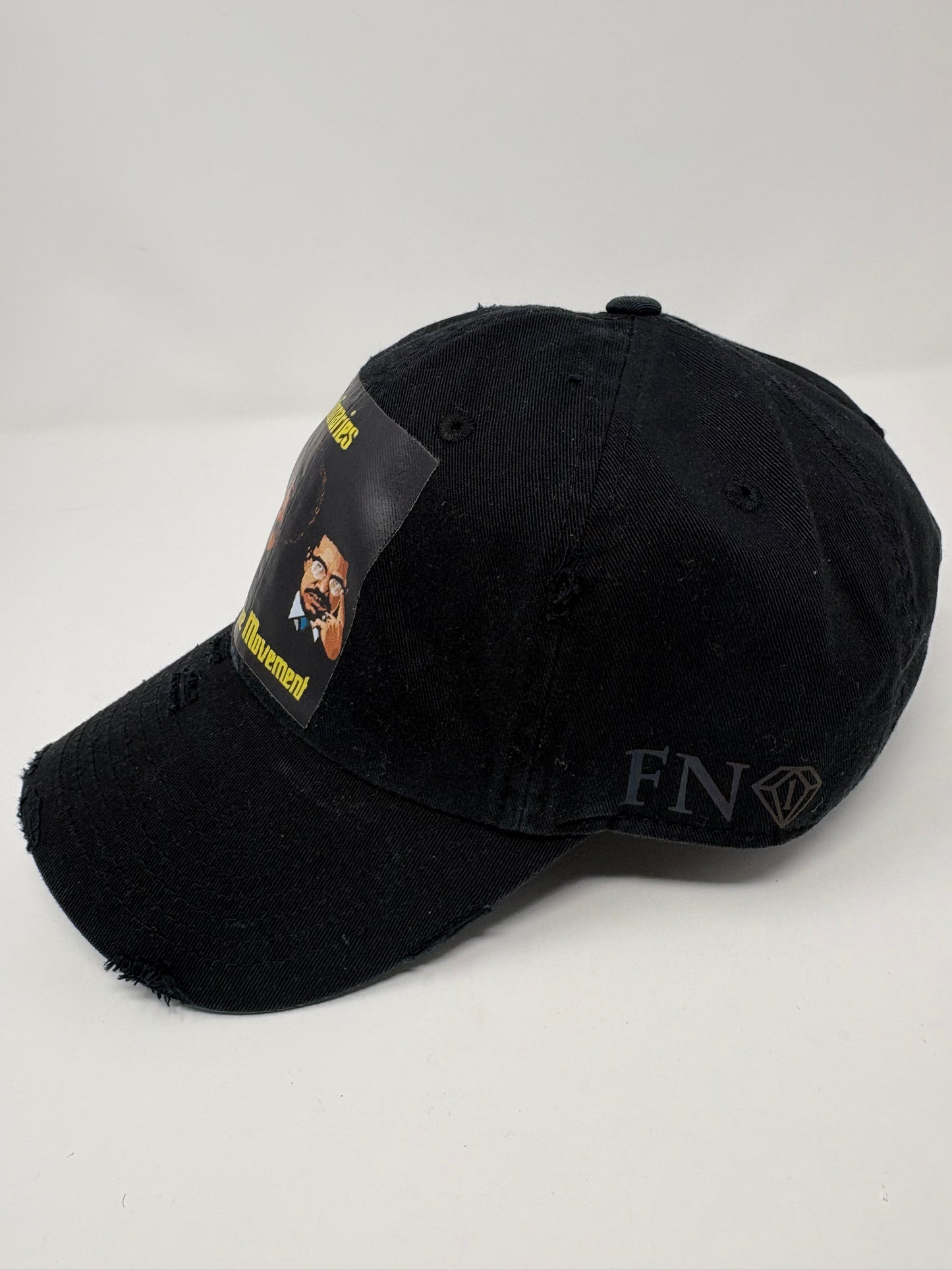 “Revolutionaries, the movement”distressed dad hat