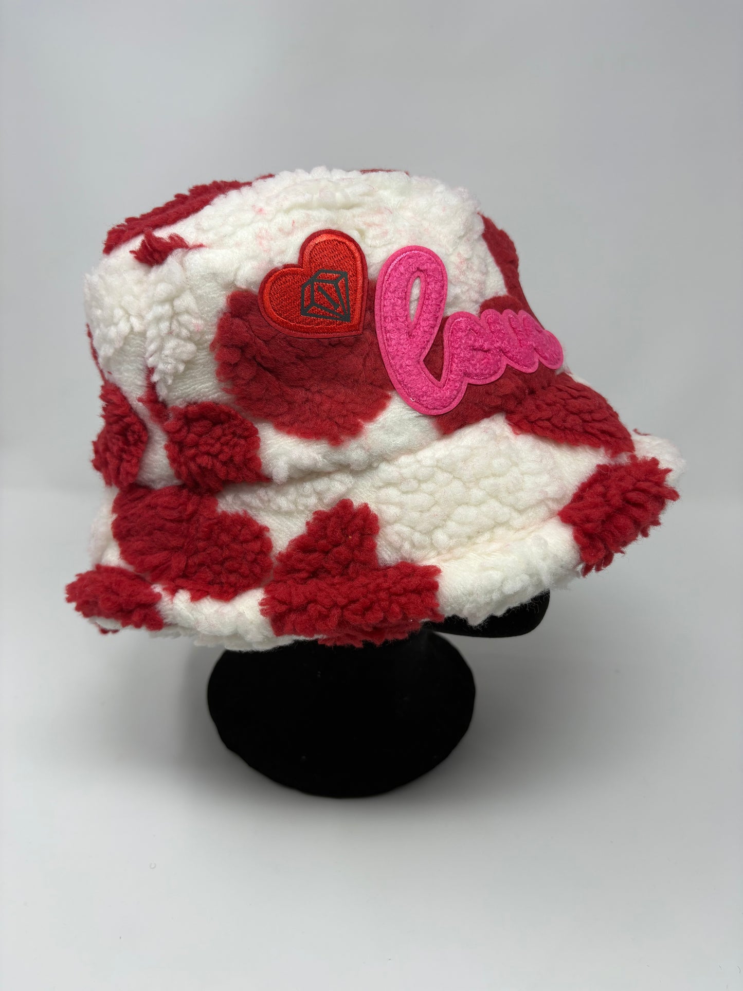 “All love” cozy plush bucket