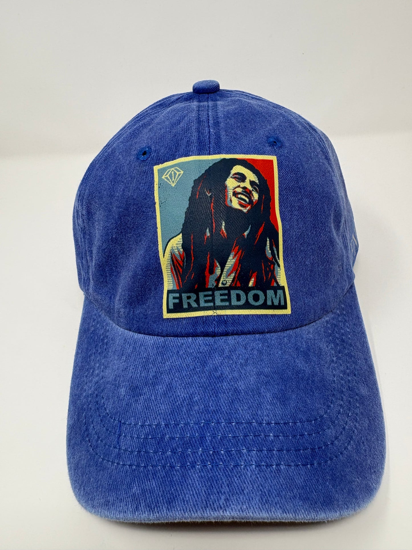 “Free & Fearless” dad hat ( blue )