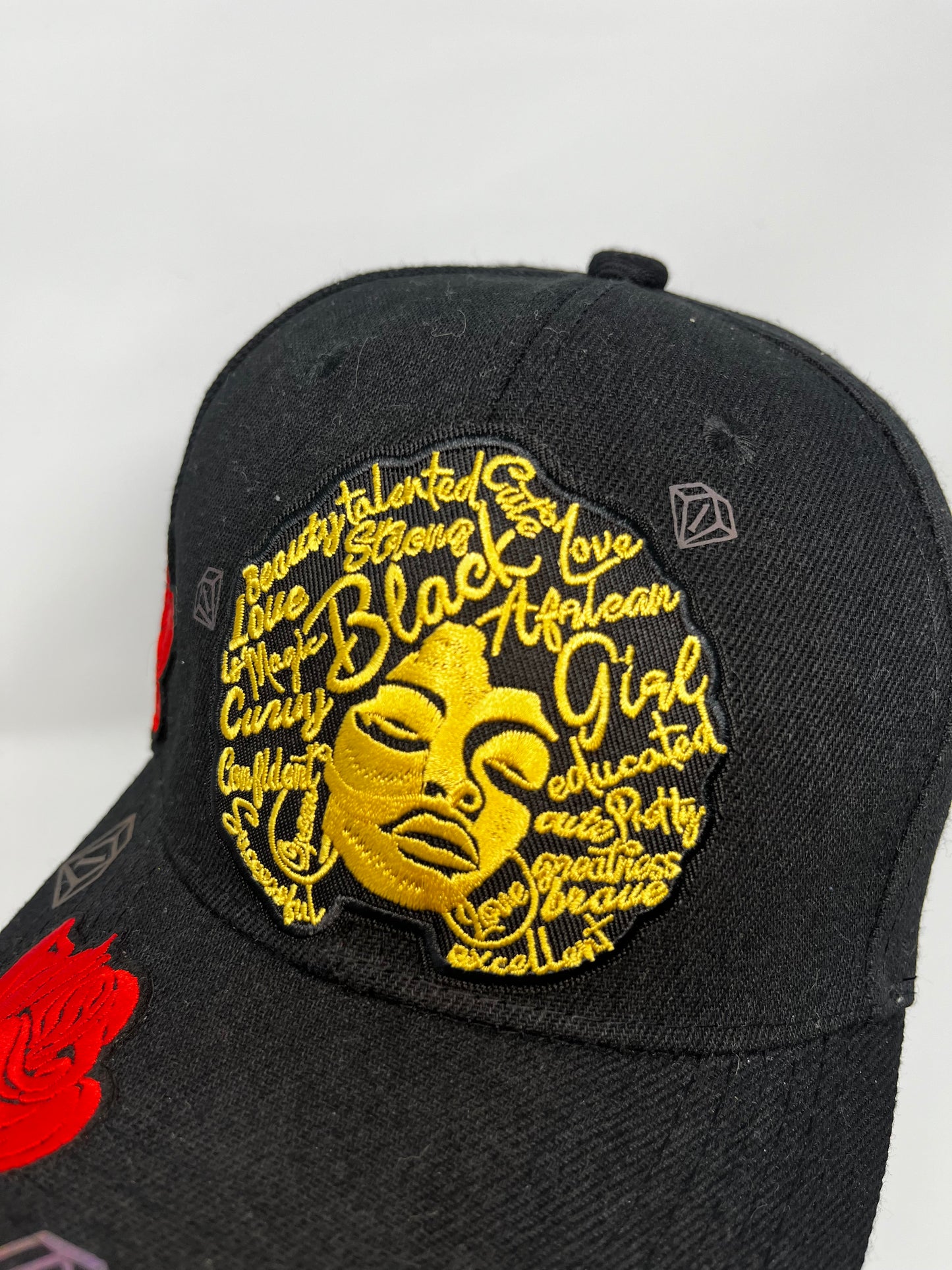 “All That” rose Queen dad hat