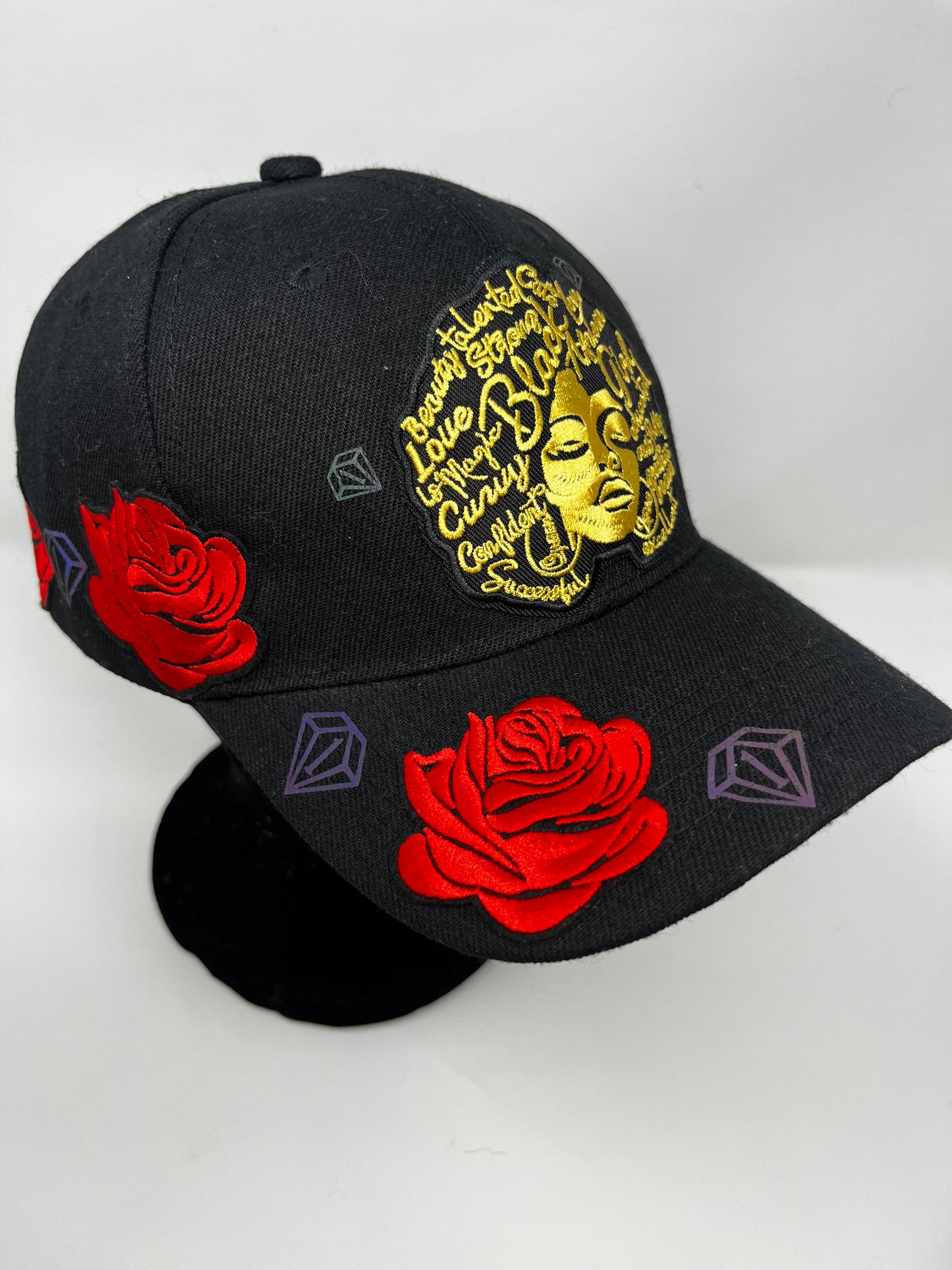 “All That” rose Queen dad hat