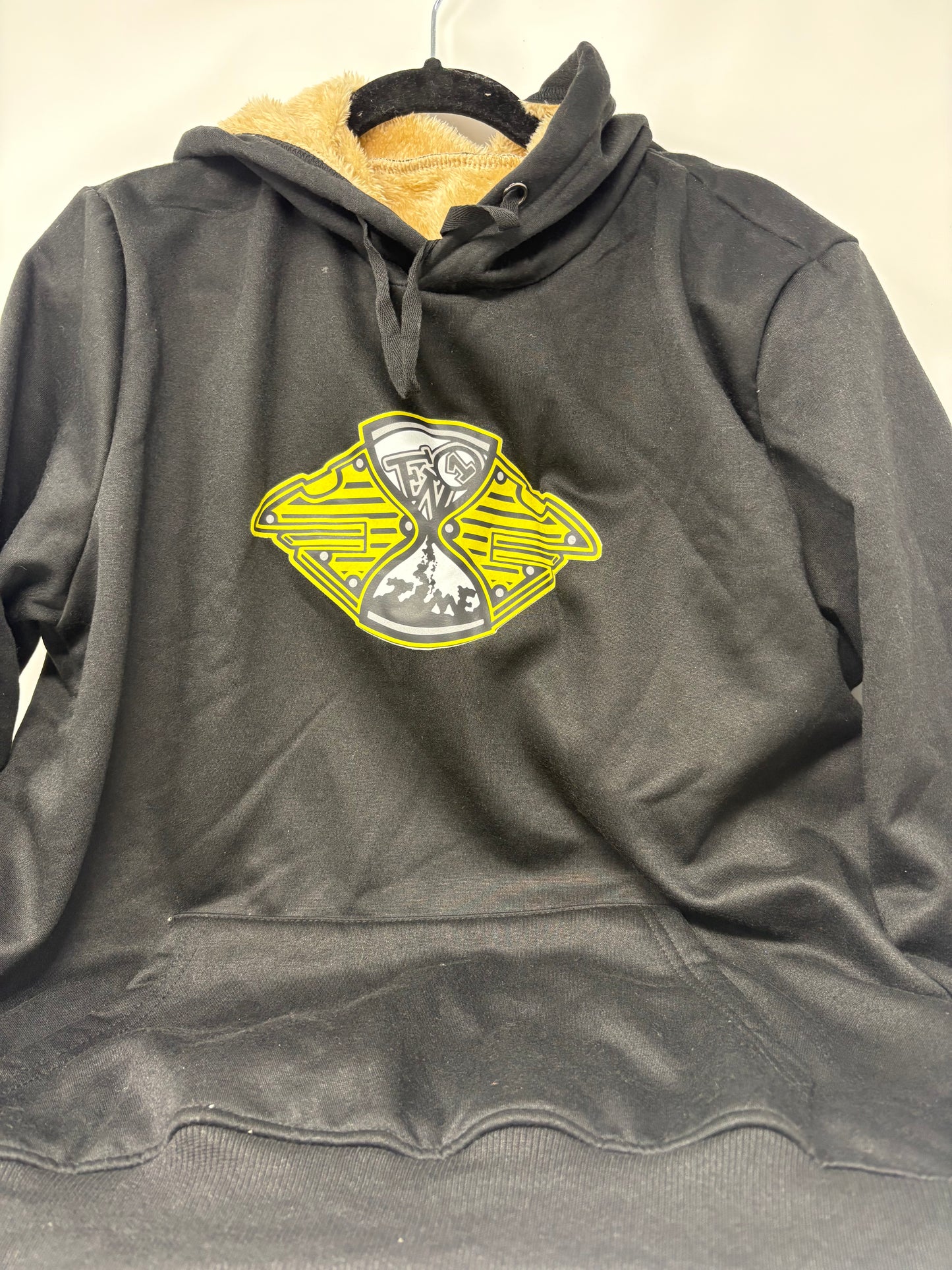 Waste no time fur hoodie