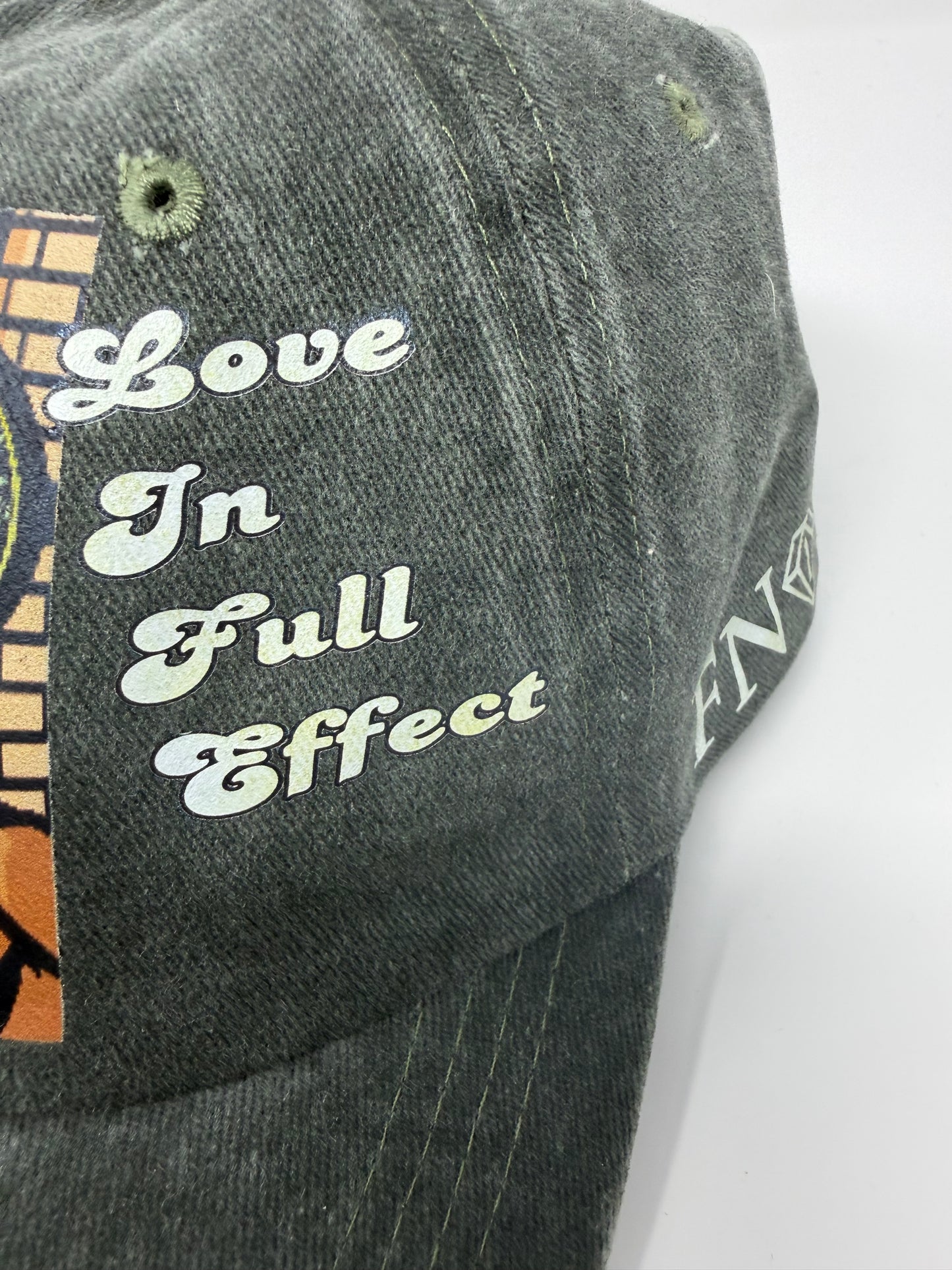 “All Eyes on me” dad Hat (charcoal Grey)