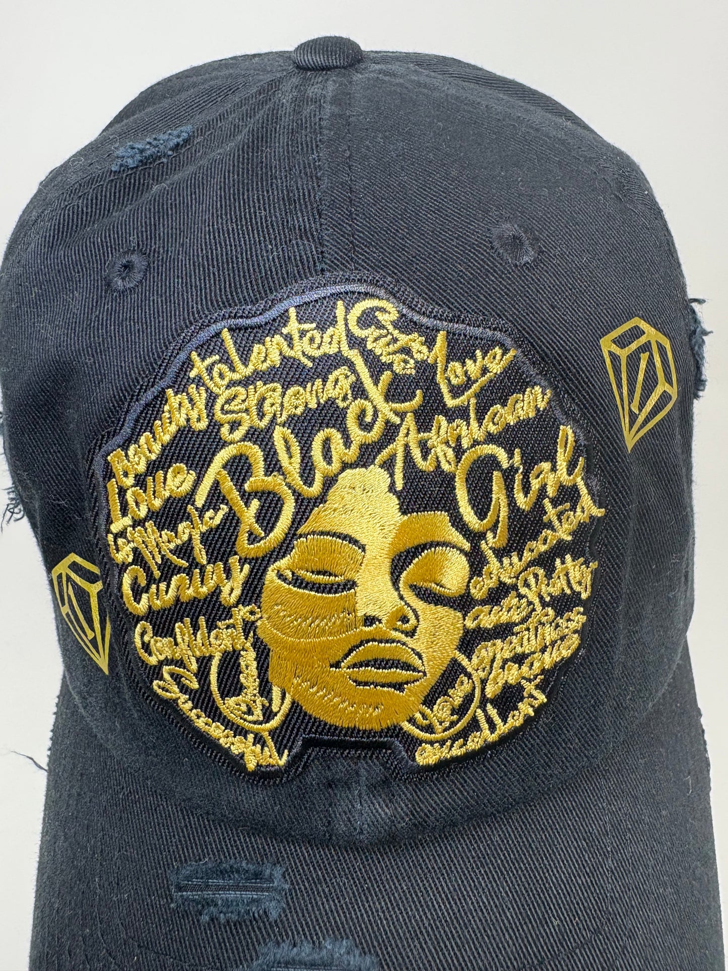 All that ( black / gold distressed)