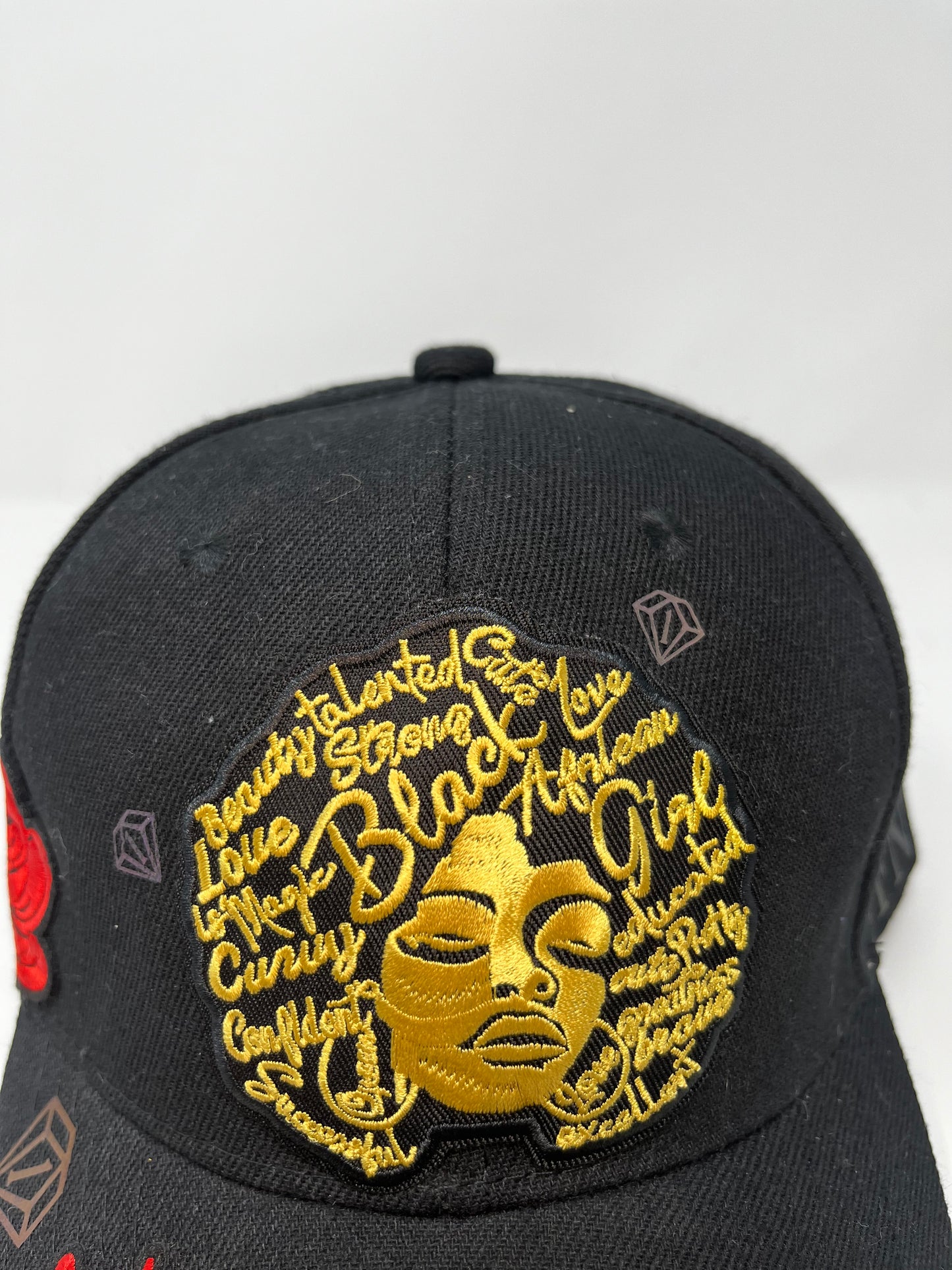 “All That” rose Queen dad hat