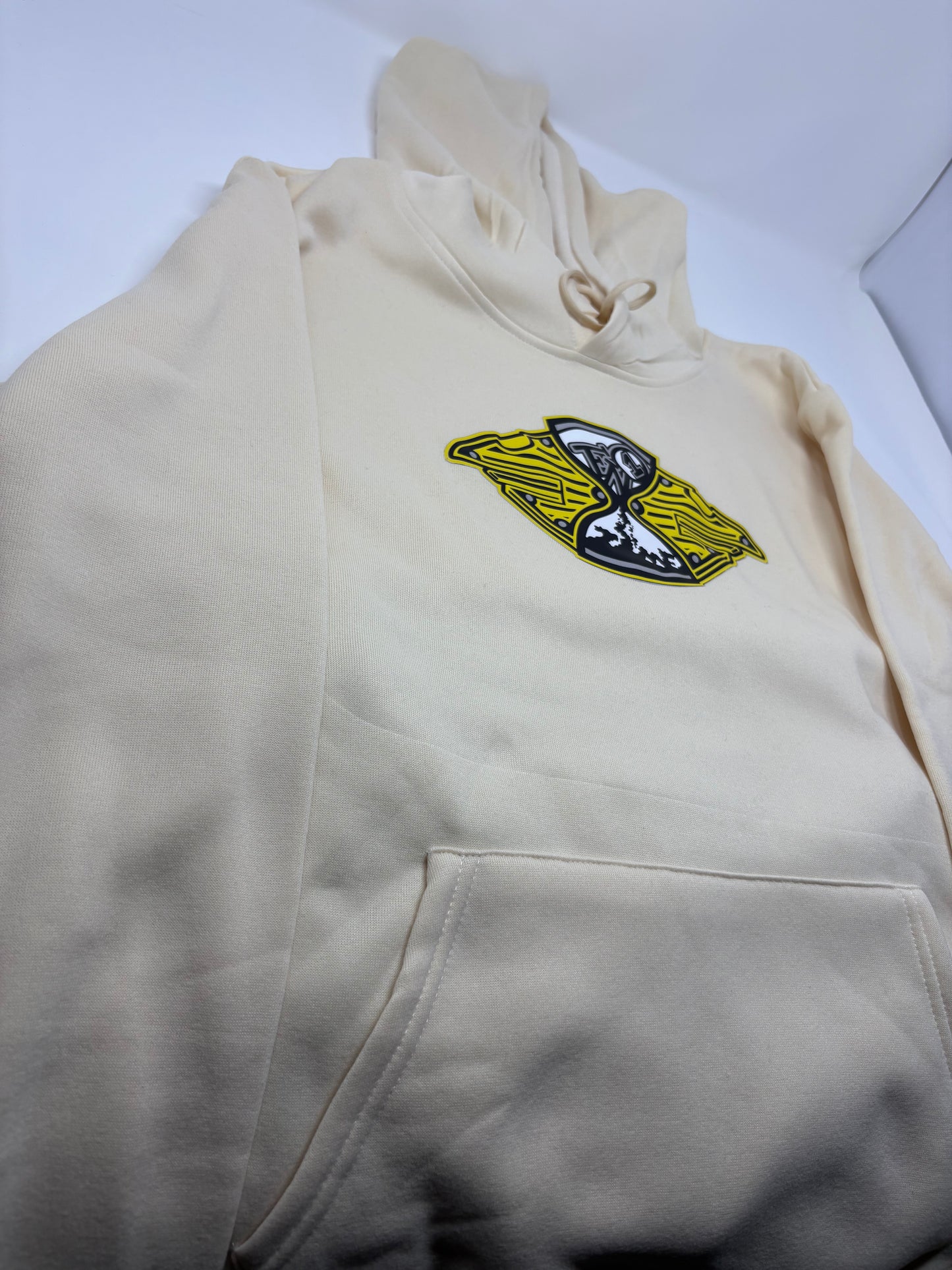 Waste no time hoodie (nude)