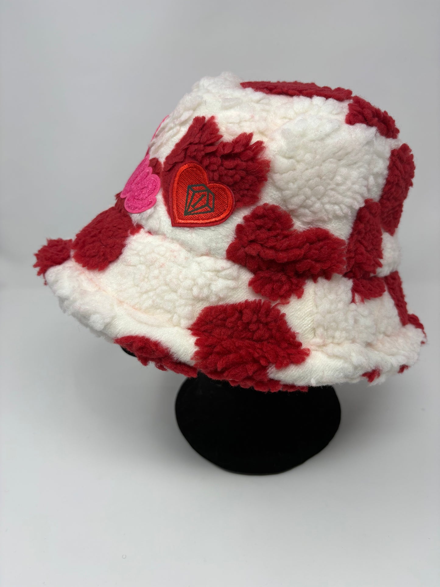 “All love” cozy plush bucket