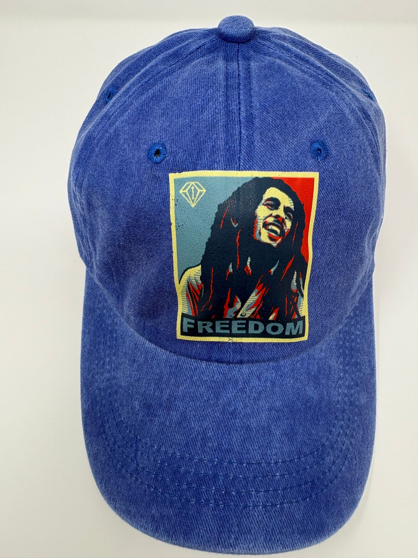 “Free & Fearless” dad hat ( blue )