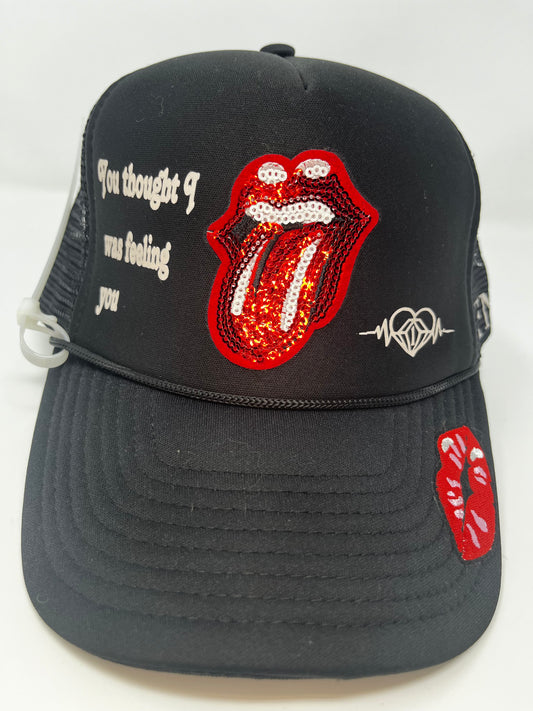 “You thought I was feeling you” trucker hat
