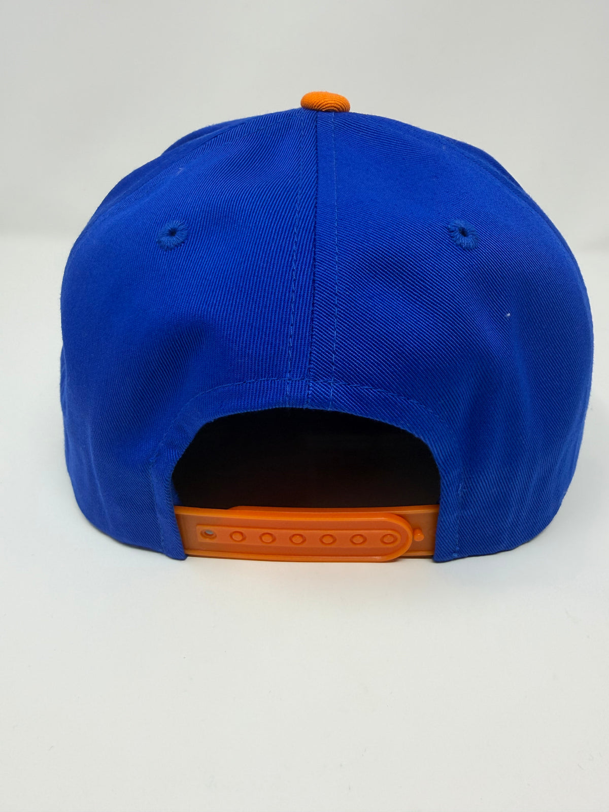 Haunted fearless dojo SnapBack (blue & orange)