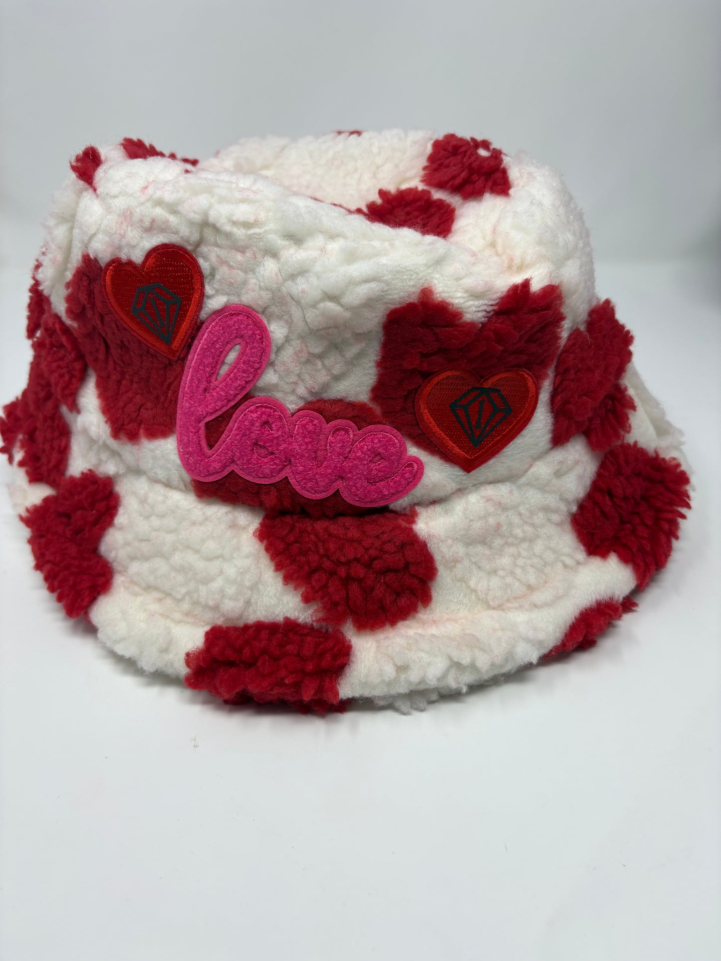 “All love” cozy plush bucket