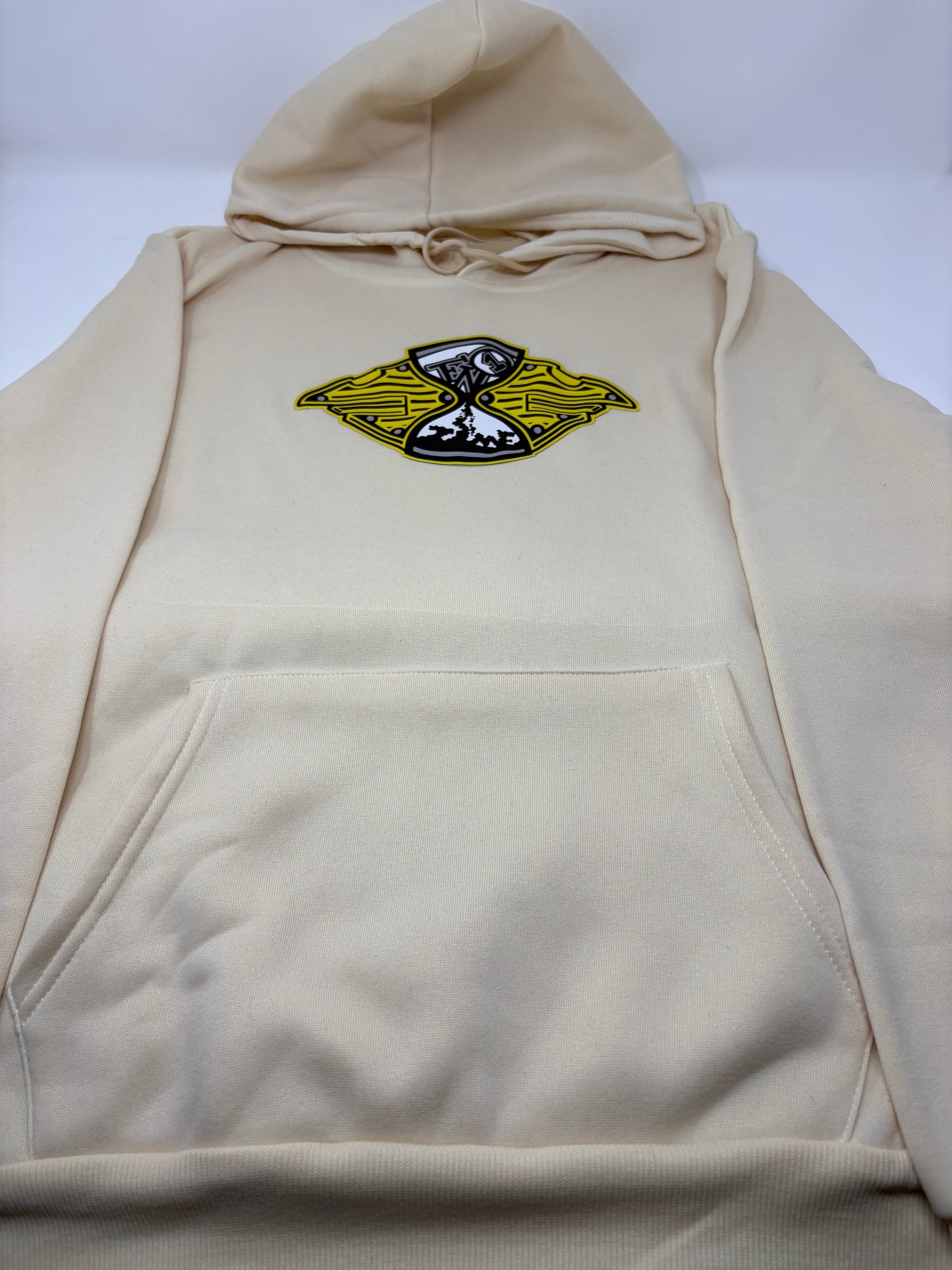 Waste no time hoodie (nude)