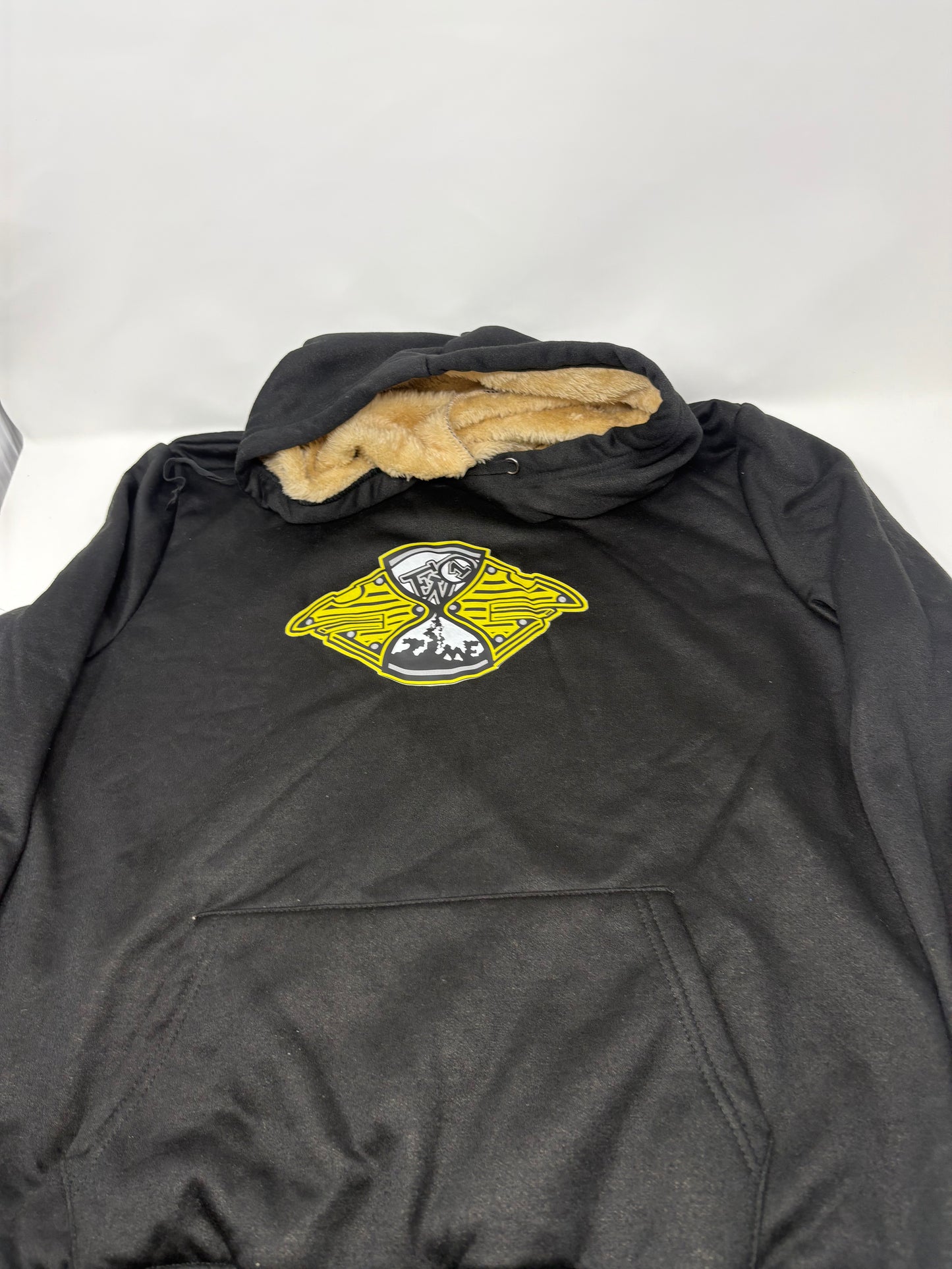 Waste no time fur hoodie