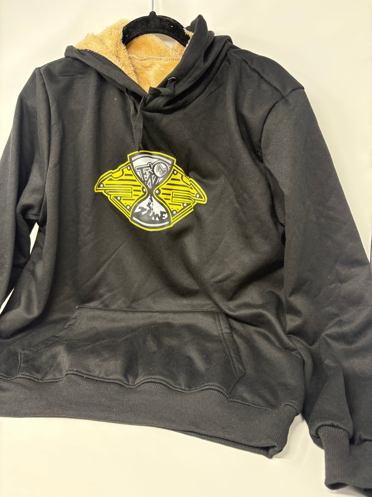 Waste no time fur hoodie