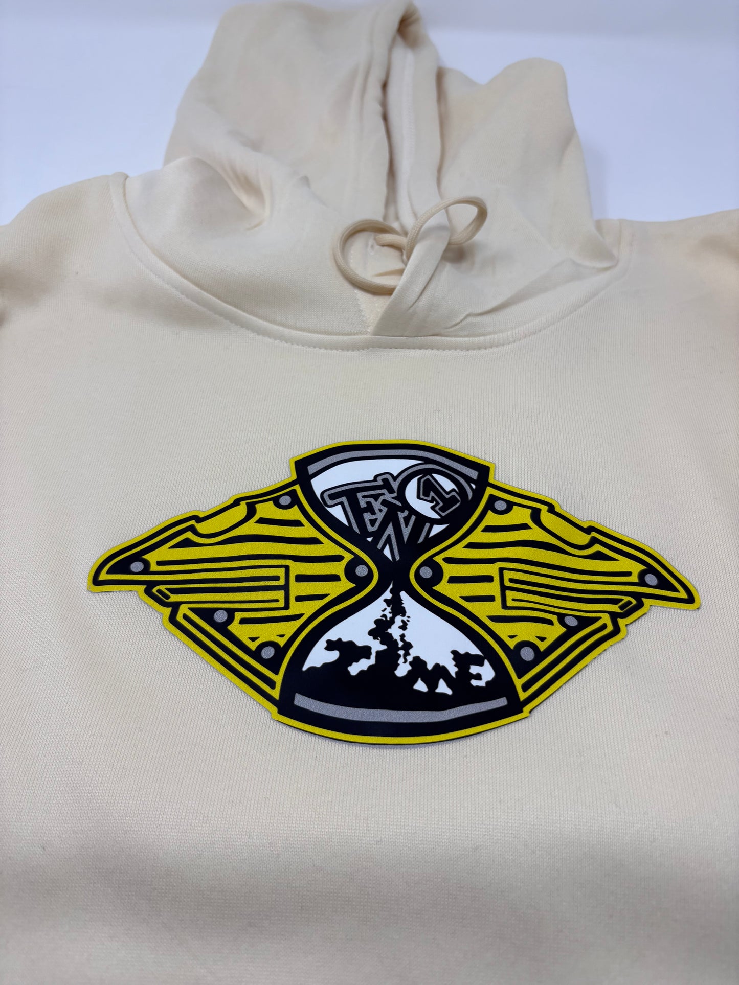 Waste no time hoodie (nude)