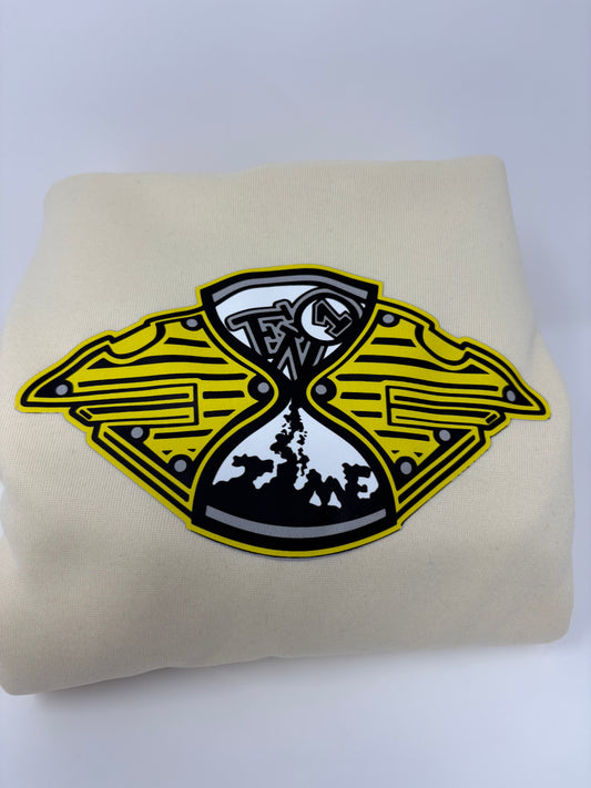 Waste no time hoodie (nude)