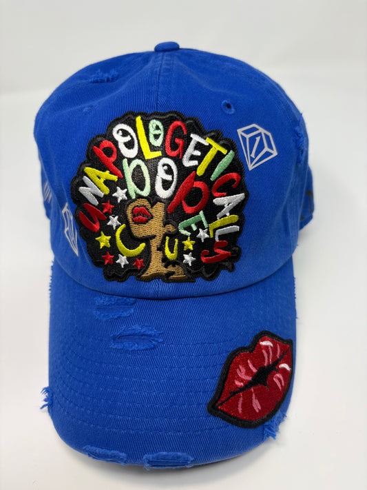 Fearless & Dope dad hat ( blue )