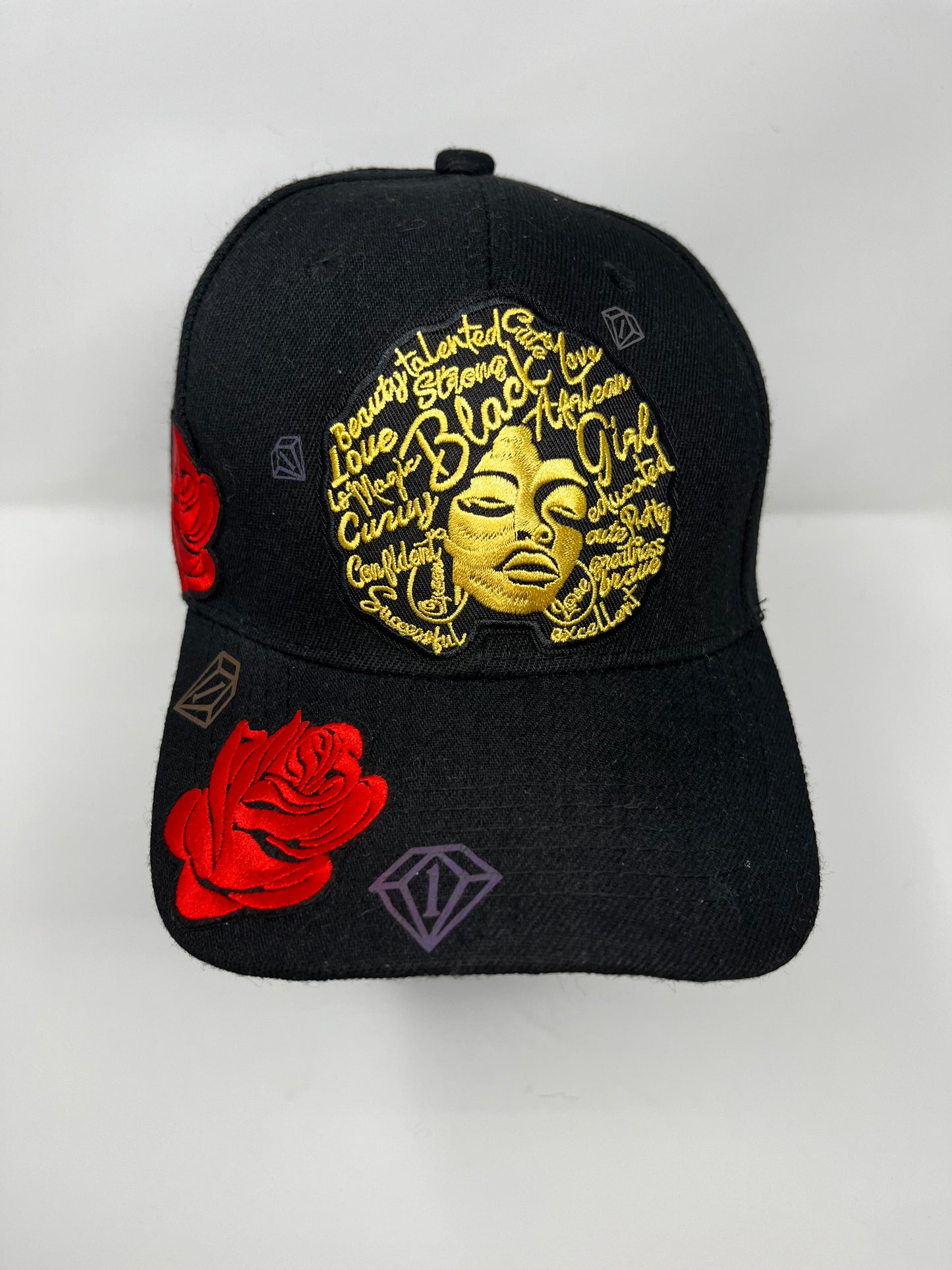 “All That” rose Queen dad hat