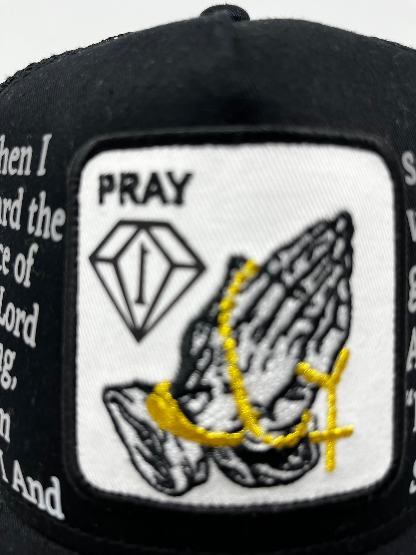 FN1 Verses trucker hat (Isaiah 6:8)