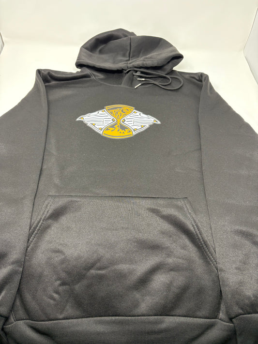 Waste no time hoodie (blk)