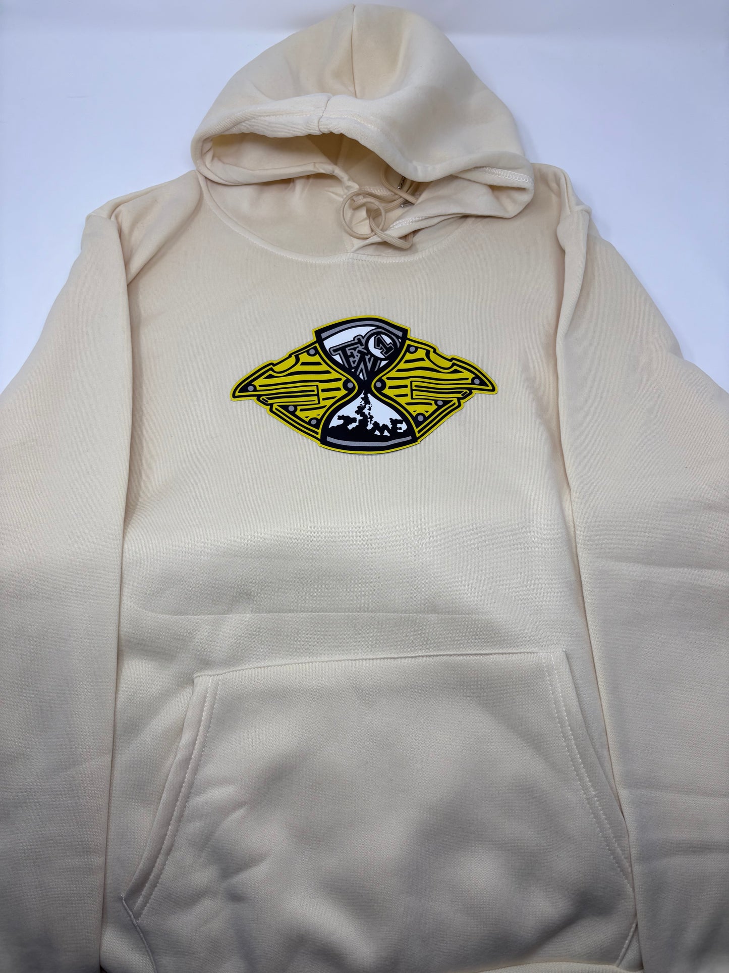 Waste no time hoodie (nude)