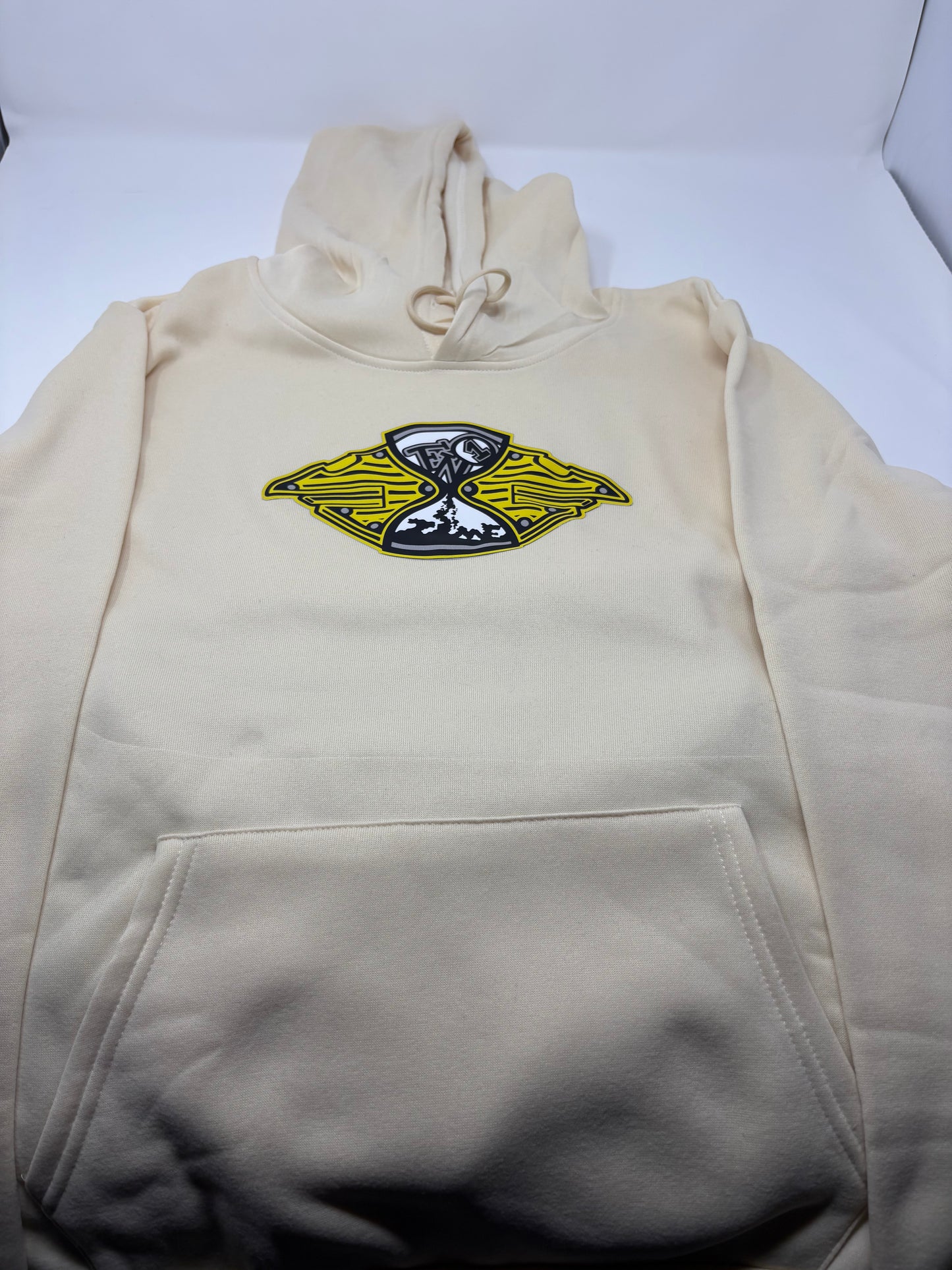 Waste no time hoodie (nude)