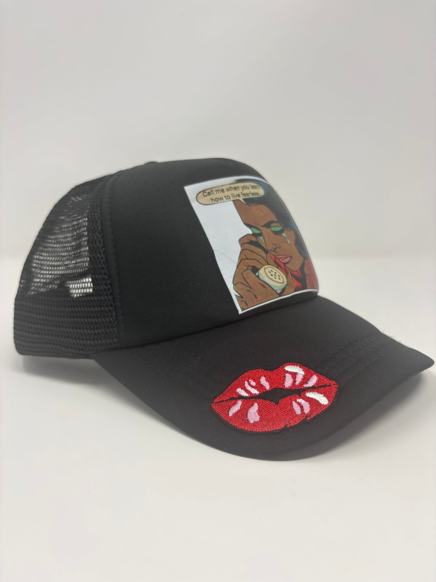 “Call me when…” trucker hat (blk)