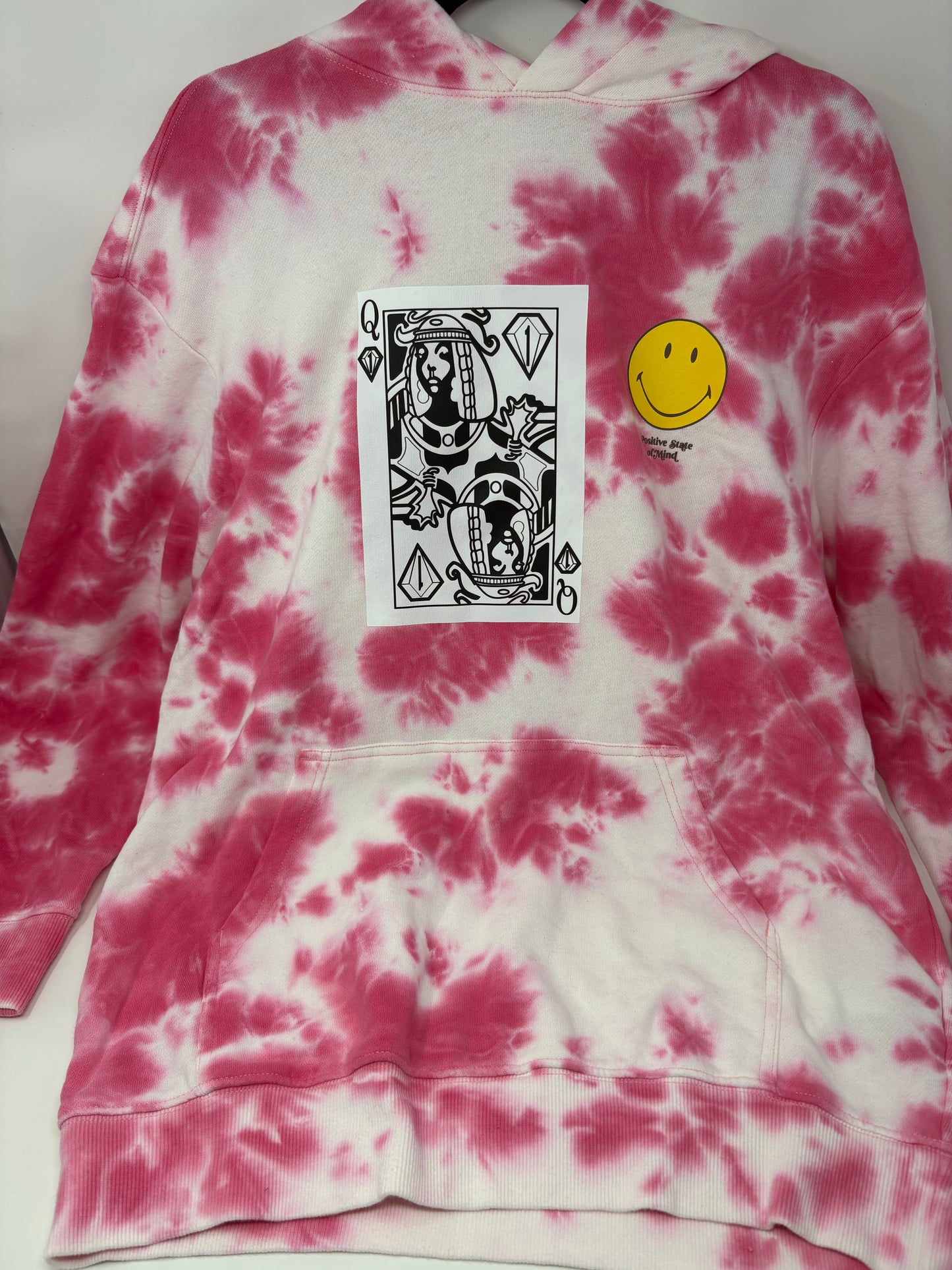 Positive state of mind oversized hoodie (Queen 2nd edition)
