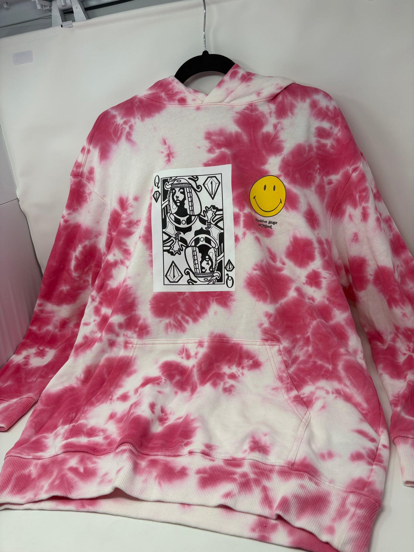 Positive state of mind oversized hoodie (Queen 2nd edition)